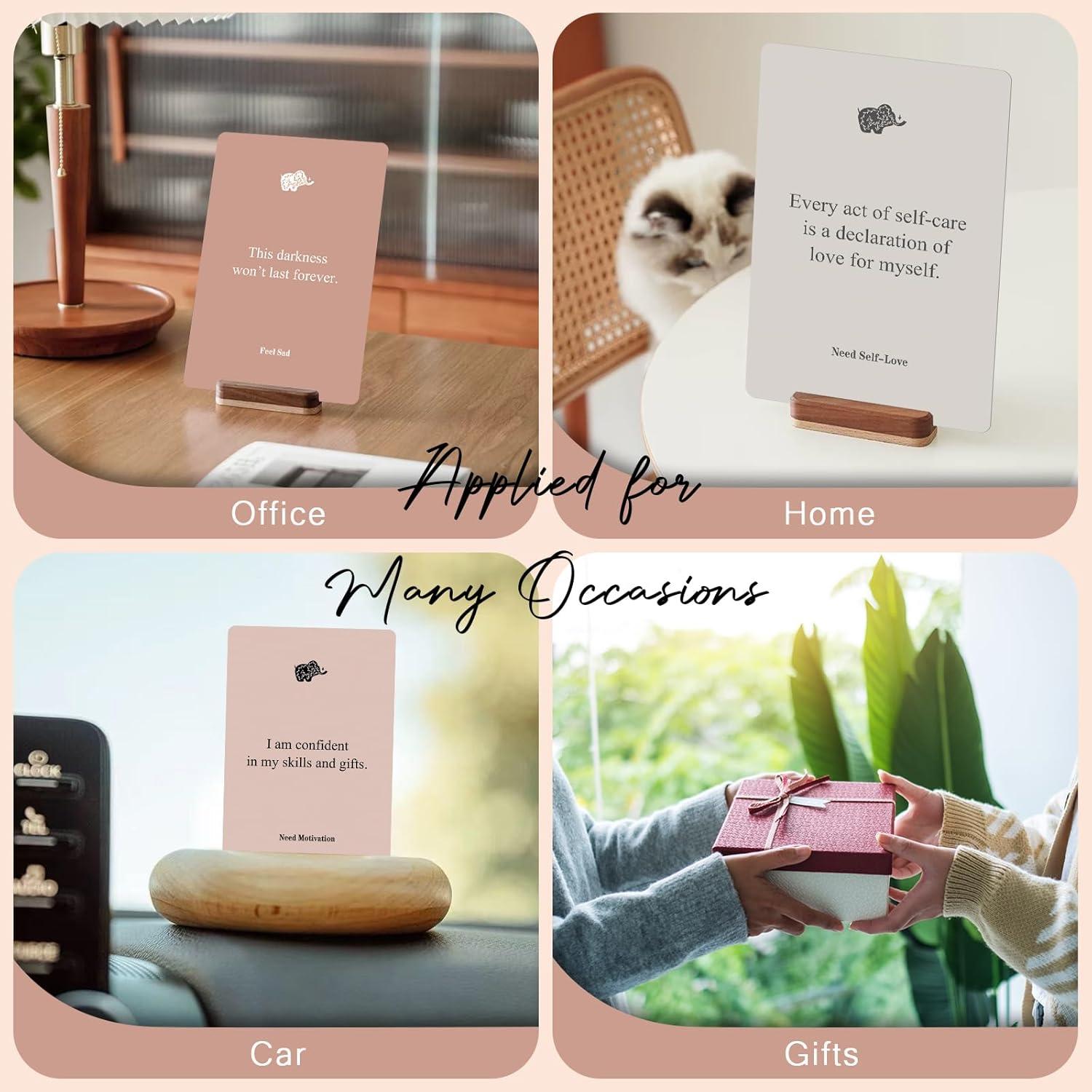 Tarjetas de Afirmación Positiva WDphouly - 120 Tarjetas A6