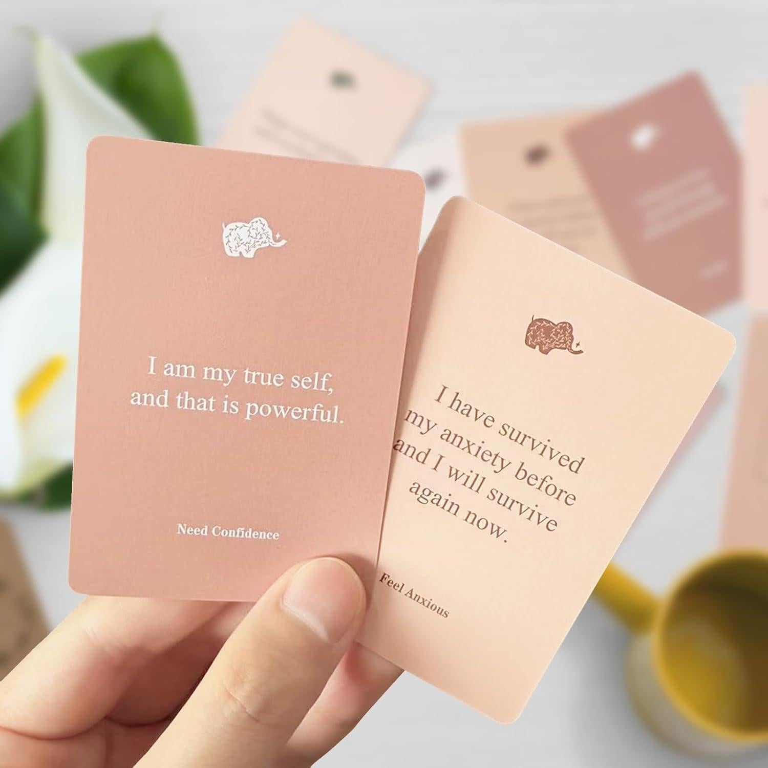 Tarjetas de Afirmación Positiva WDphouly - 120 Tarjetas A6