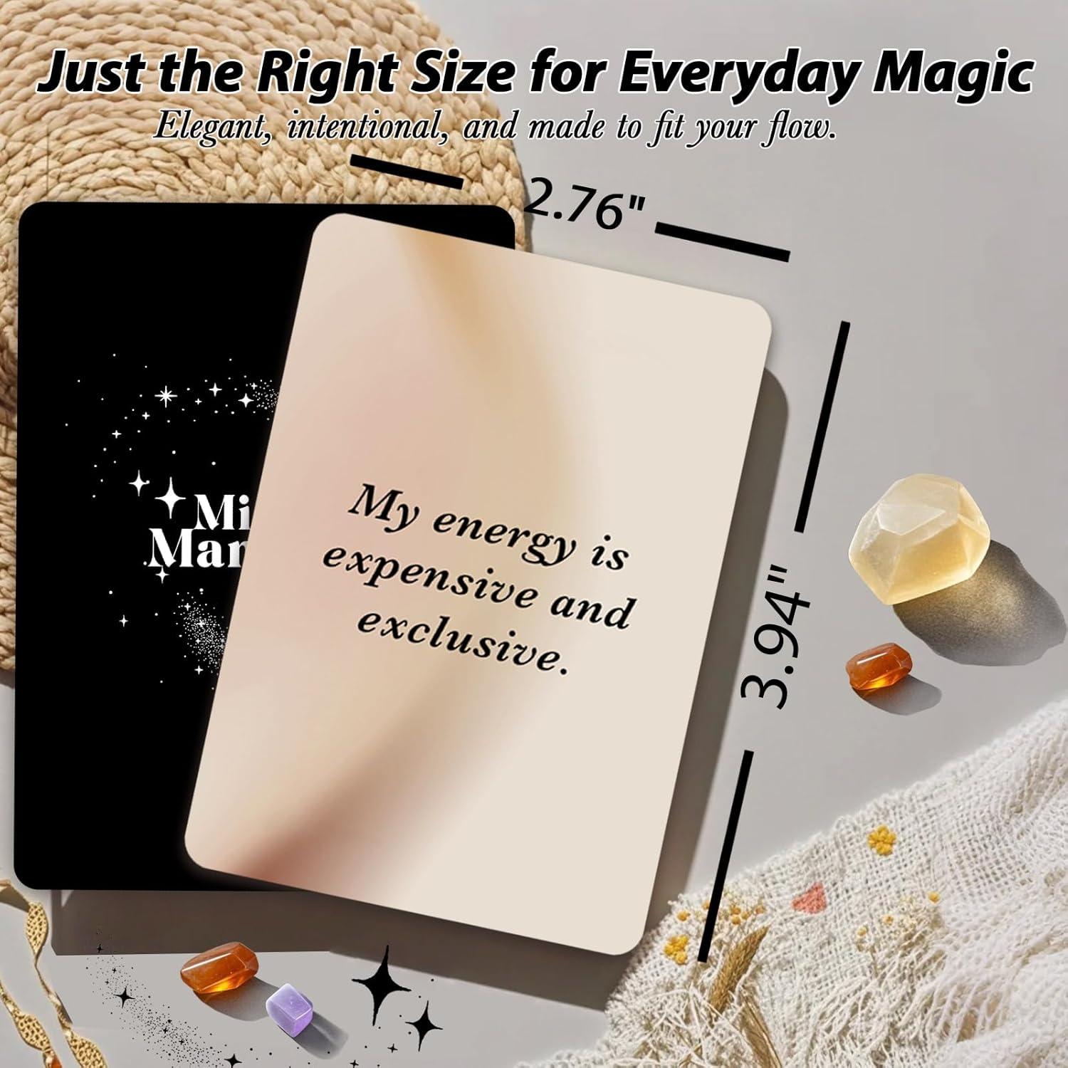 Baraja de Afirmaciones Odrano - 62 Tarjetas de Motivación Positiva