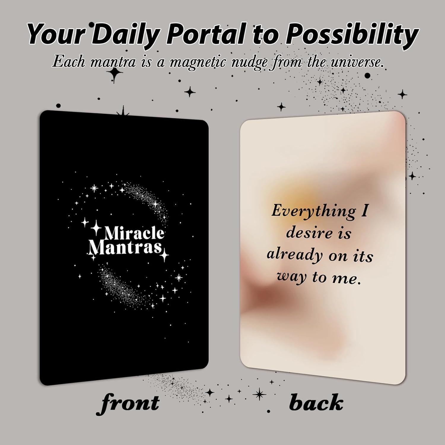 Baraja de Afirmaciones Odrano - 62 Tarjetas de Motivación Positiva