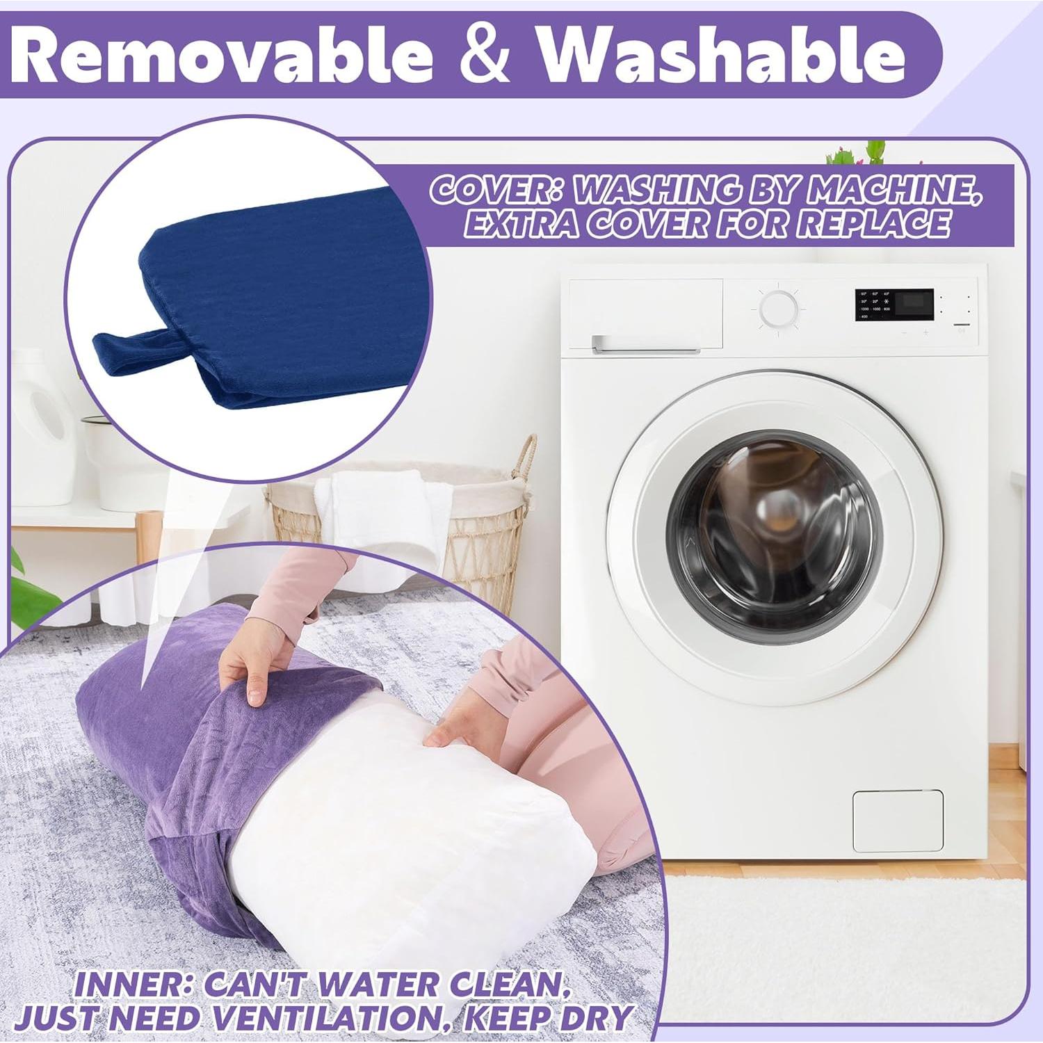 Almohada de Yoga MABOZOO Rectangular Lavable 69.85x25.4cm