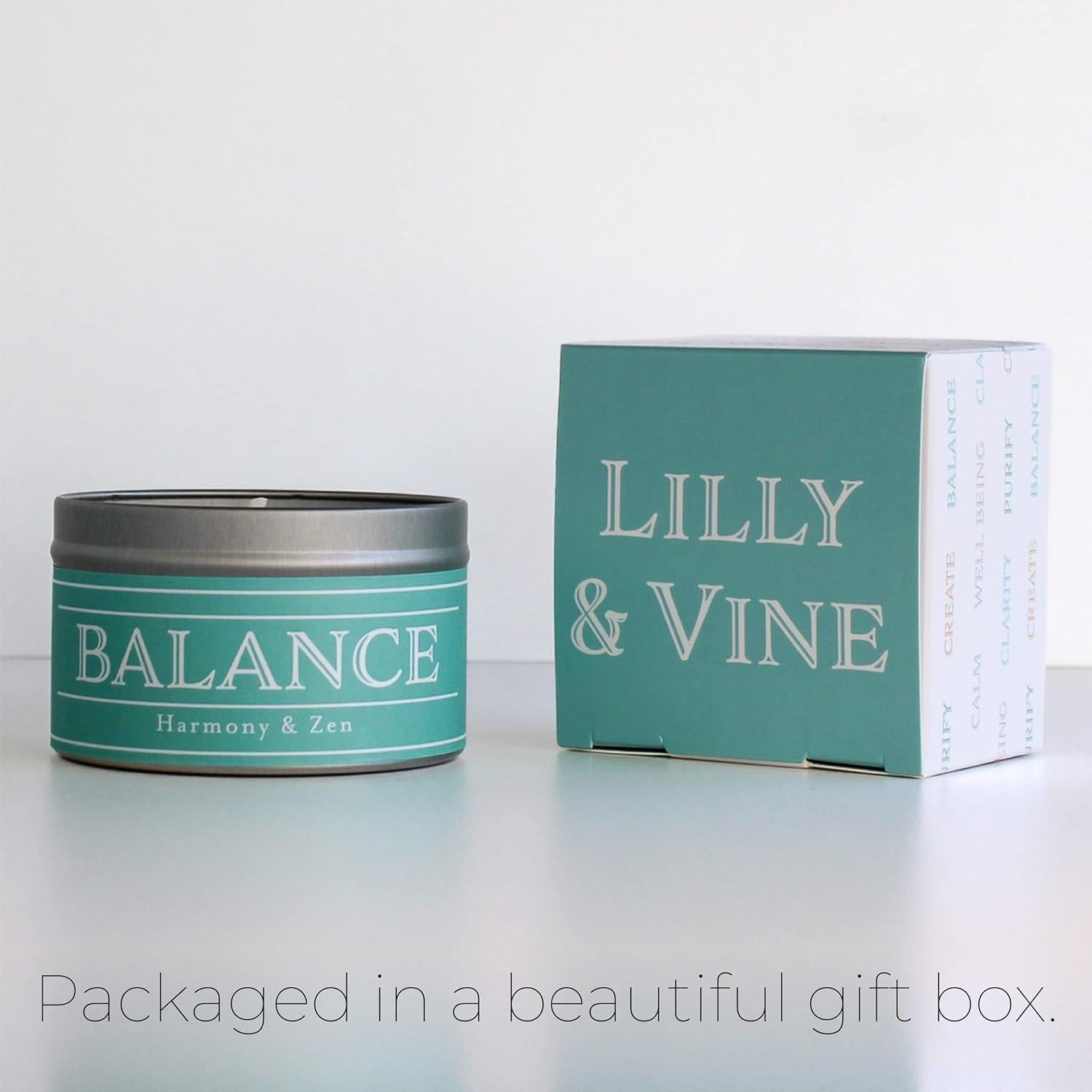 Vela Aromática Lilly & Vine Equilibrio 190g - Aloe y Bambú