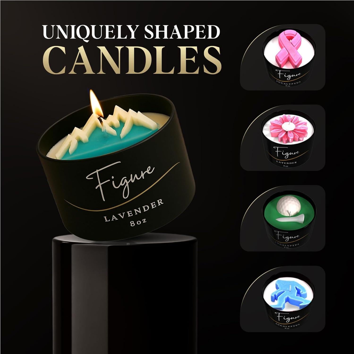 Vela Aromática de Lavanda Teal Mountain - Cera de Soja y Abejas