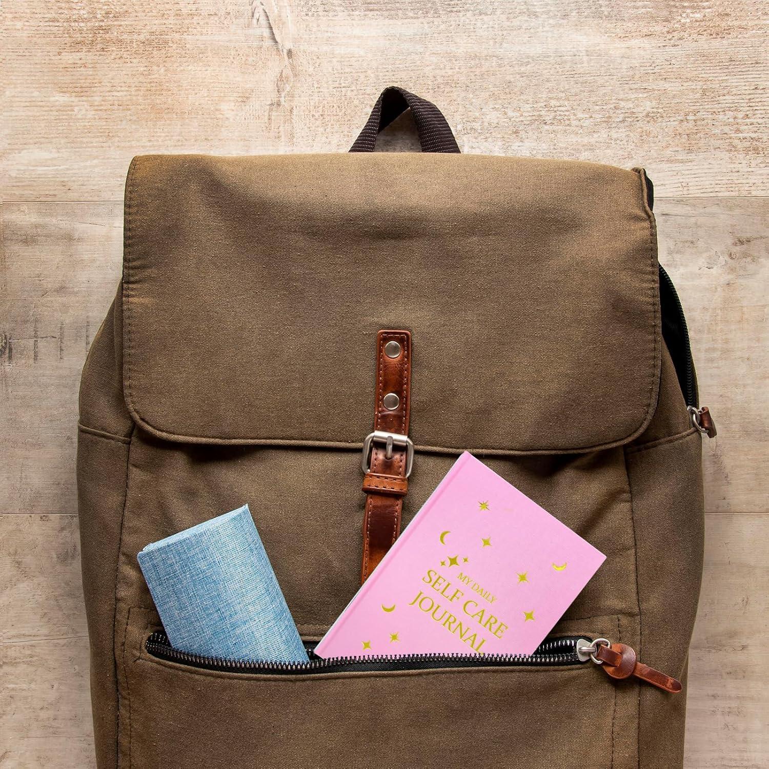 Diario de Gratitud Rosa Carta Lusso A5 con 6 Pegatinas