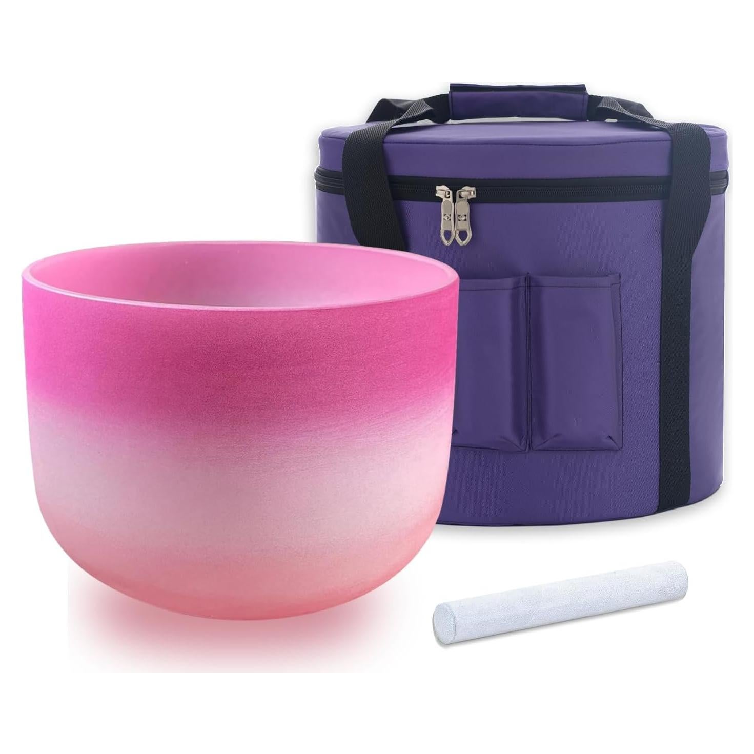 Cuenco de Canto de Cristal KVKA 25.4 cm Nota F Chakra Corazón