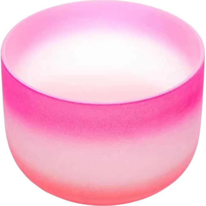 Cuenco de Canto de Cristal KVKA 25.4 cm Nota F Chakra Corazón