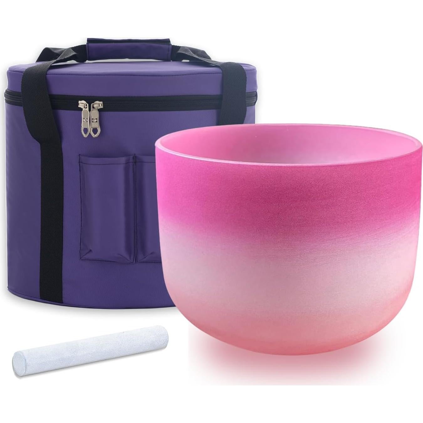 Cuenco de Canto de Cristal KVKA 25.4 cm Nota F Chakra Corazón