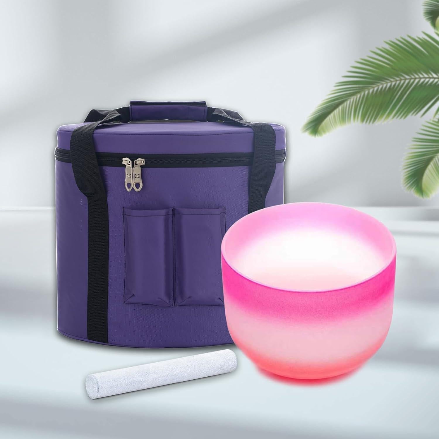 Cuenco de Canto de Cristal KVKA 25.4 cm Nota F Chakra Corazón