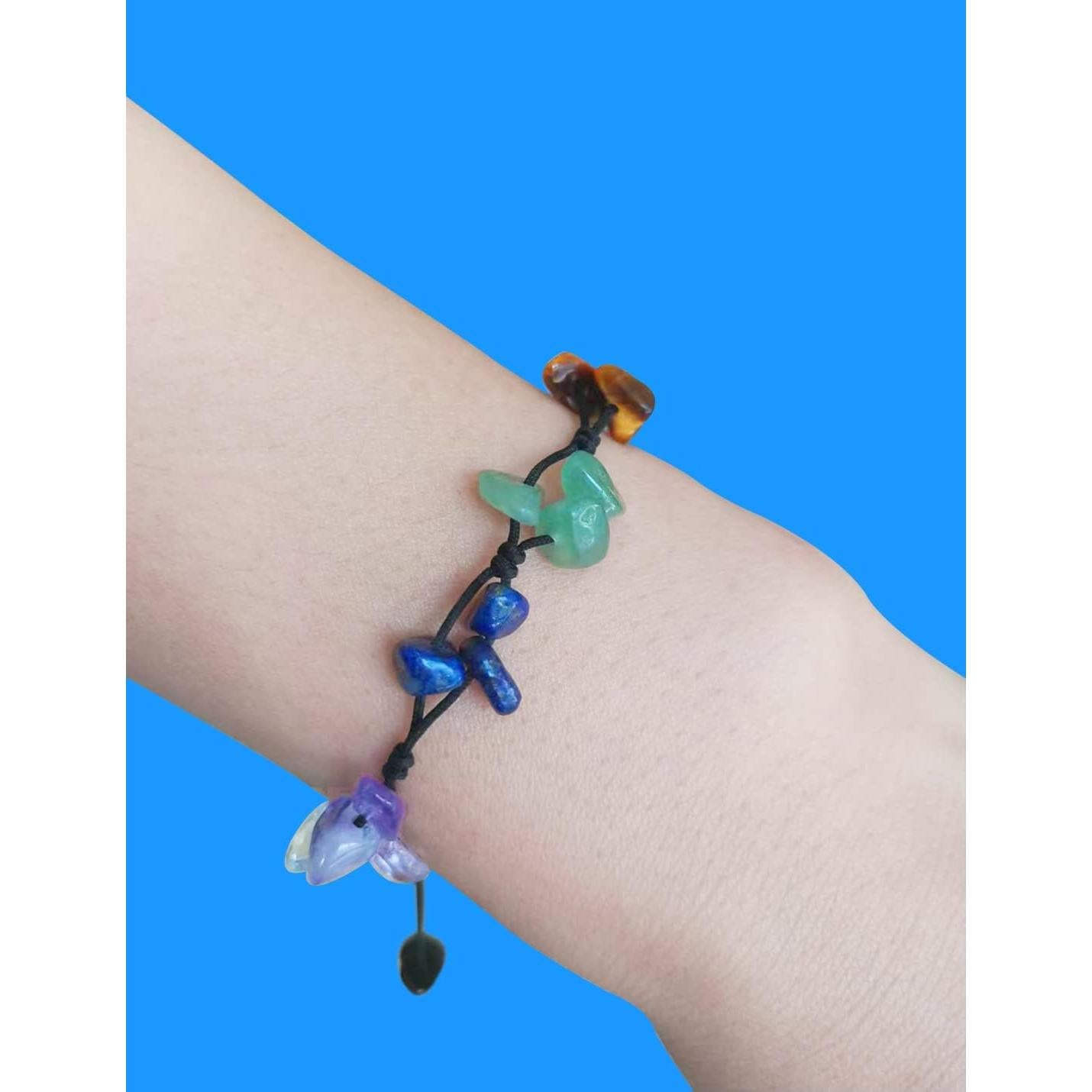 Pulsera de 7 Chakras ASFUSS - Cristales Naturales Ajustable