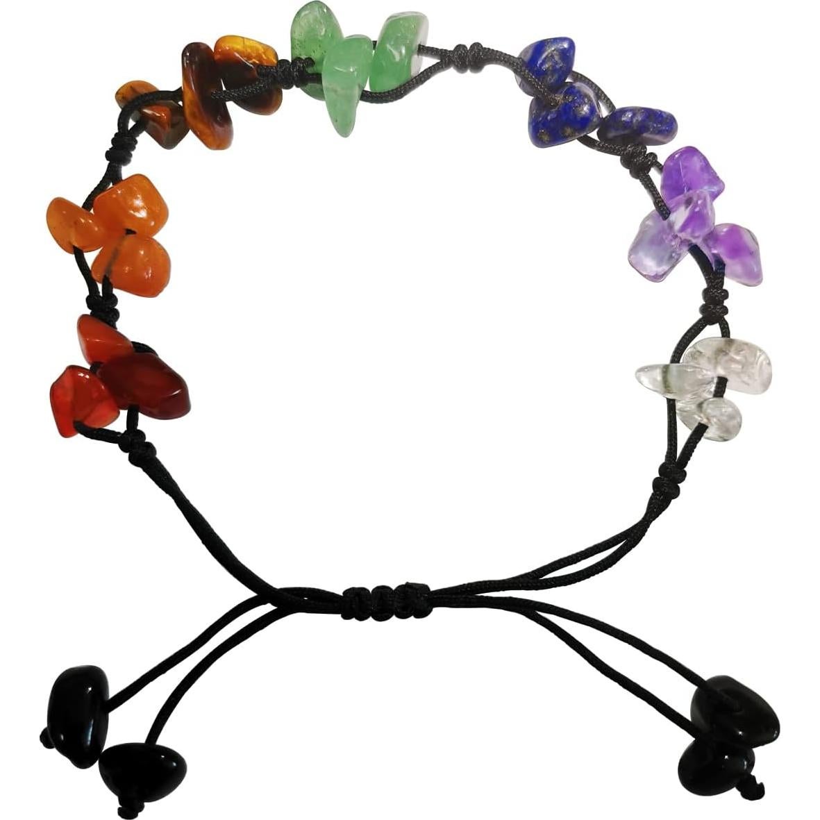 Pulsera de 7 Chakras ASFUSS - Cristales Naturales Ajustable