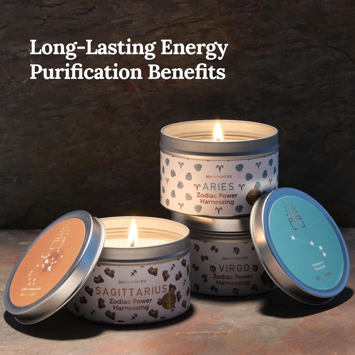 Vela de Salvia Blanca Pura Magnífico 101 - 170 g - 35 Horas