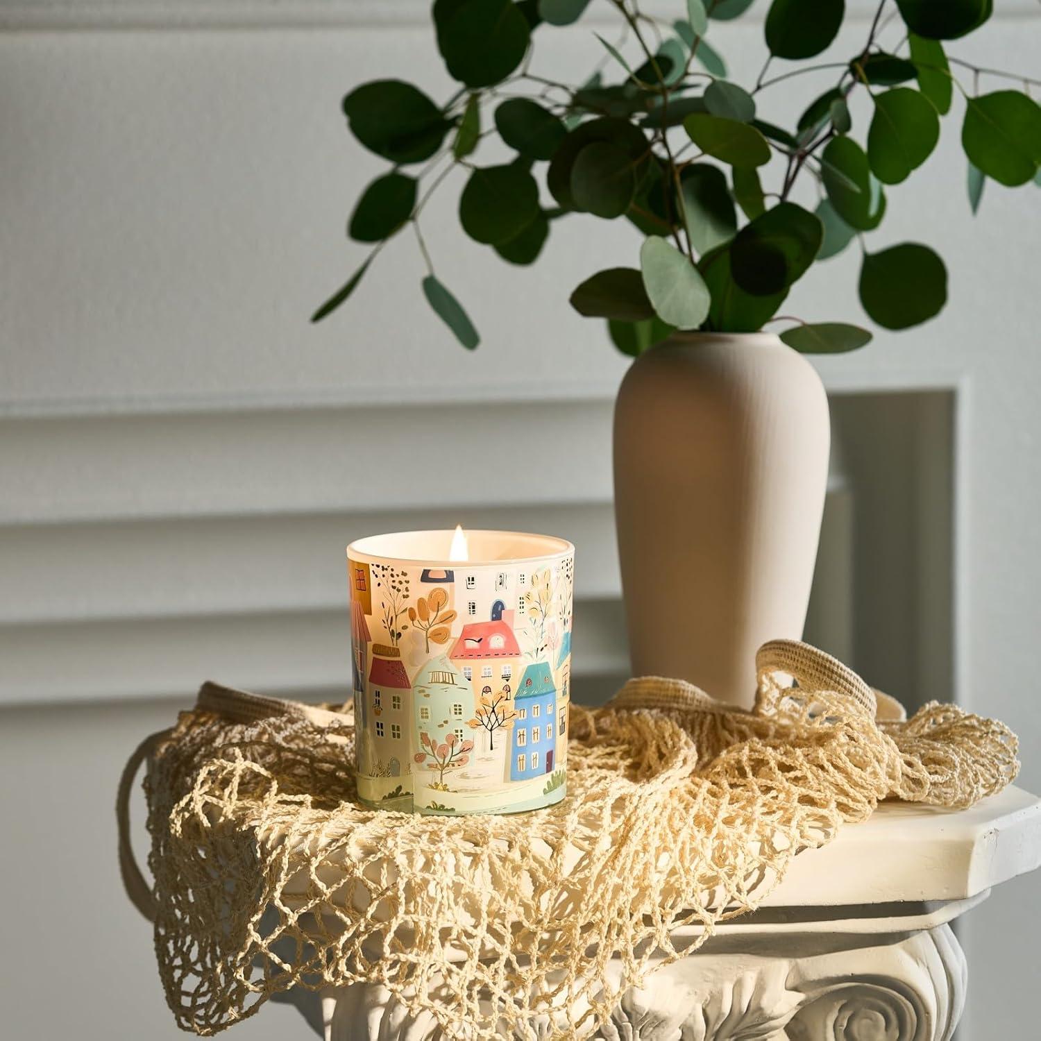 Vela Aromática M&SENSE CharmArch Sándalo y Menta 289g