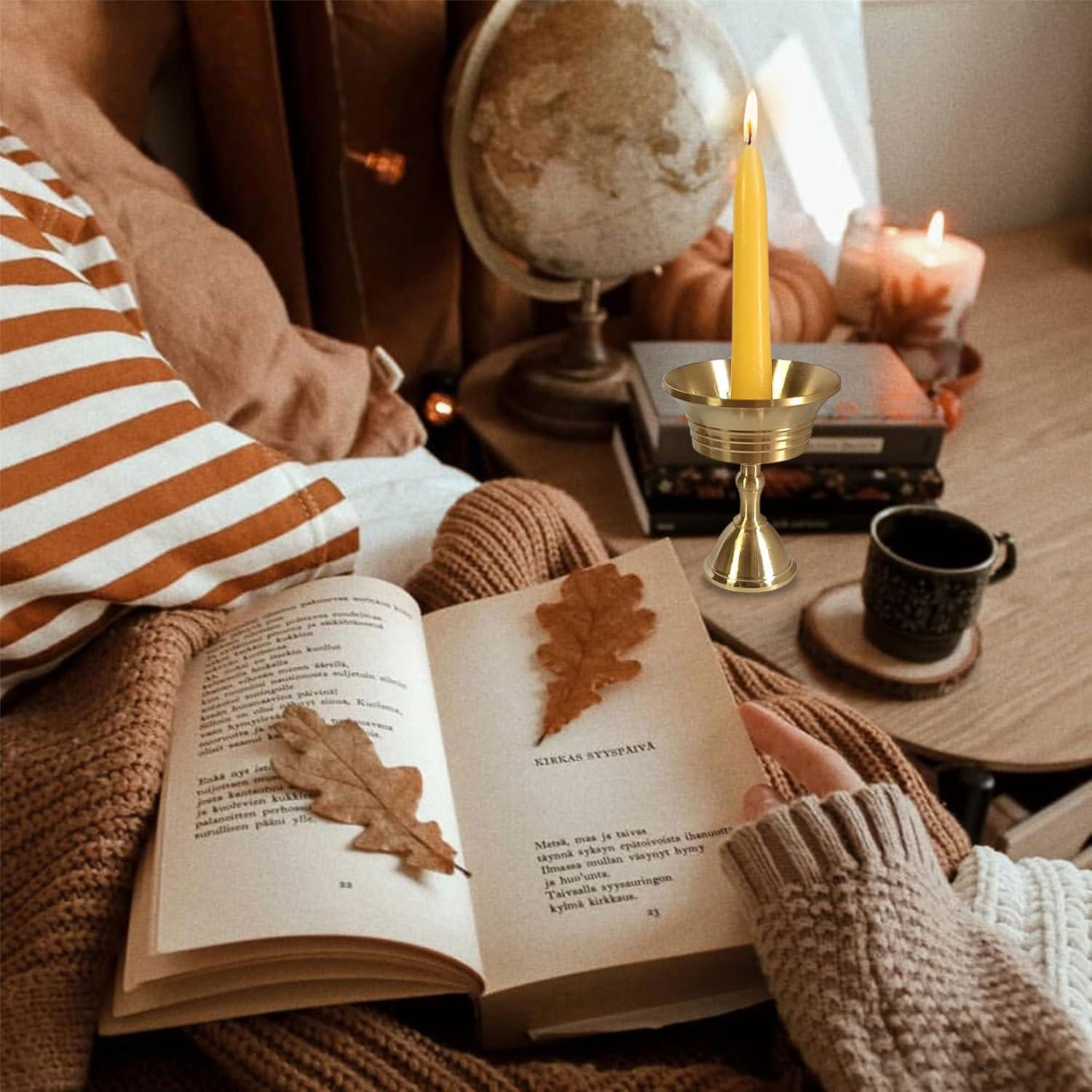 Juego de 30 Mini Velas de Cera de Abeja Gedengni para Meditación