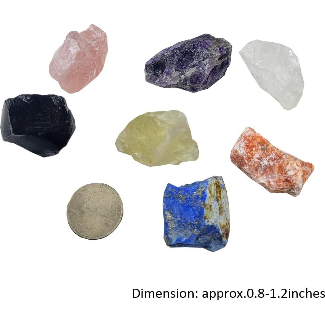 Juego de 7 Cristales de Energía para Principiantes - SeeuFun