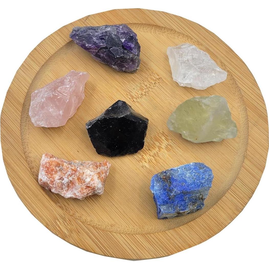 Juego de 7 Cristales de Energía para Principiantes - SeeuFun