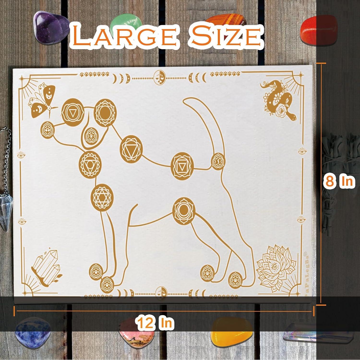 Tablero de Sanación de Chakras para Perros PapaLegba 20x30cm