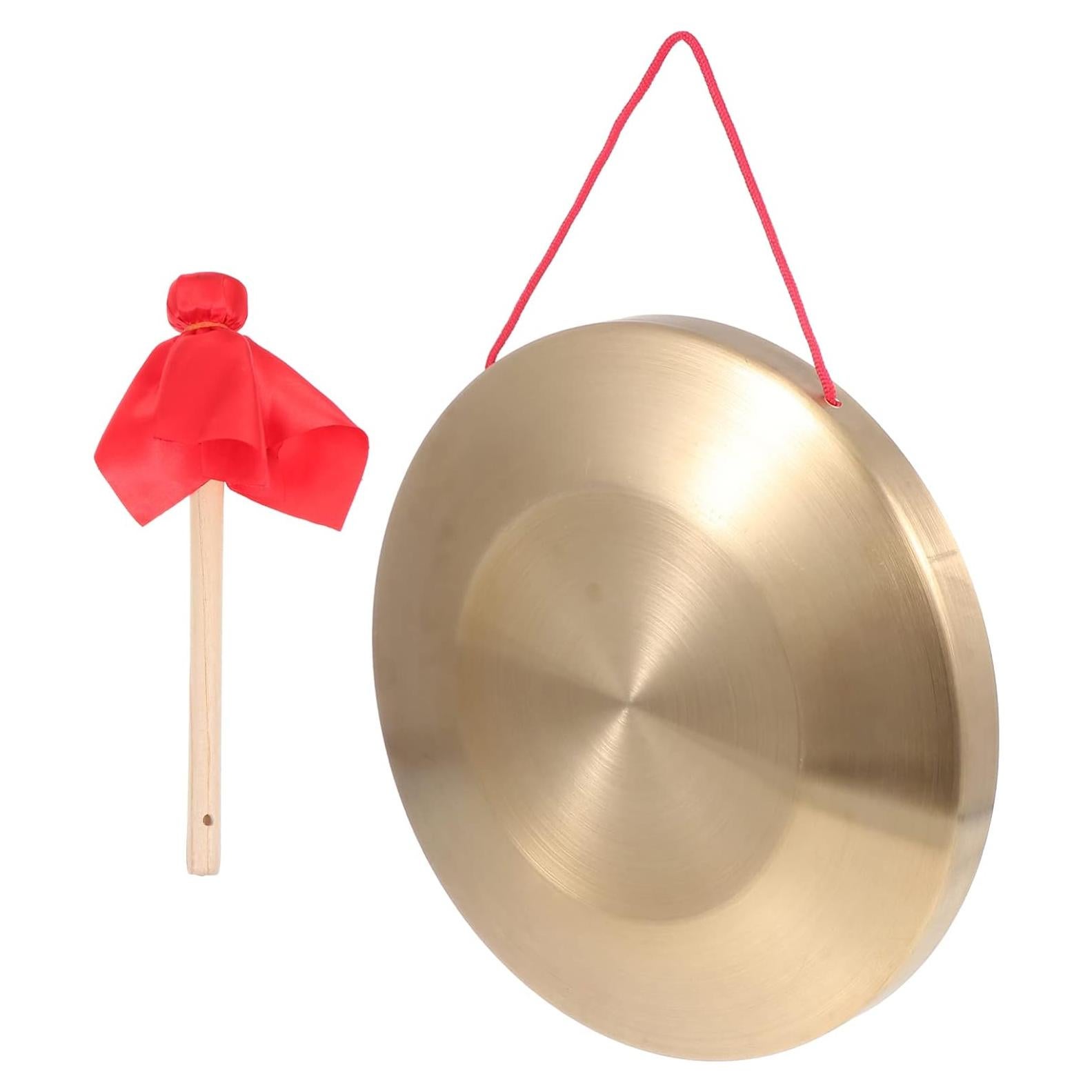 Gong de Cobre Vaguelly 22CM con Martillo y Cinta Colgar