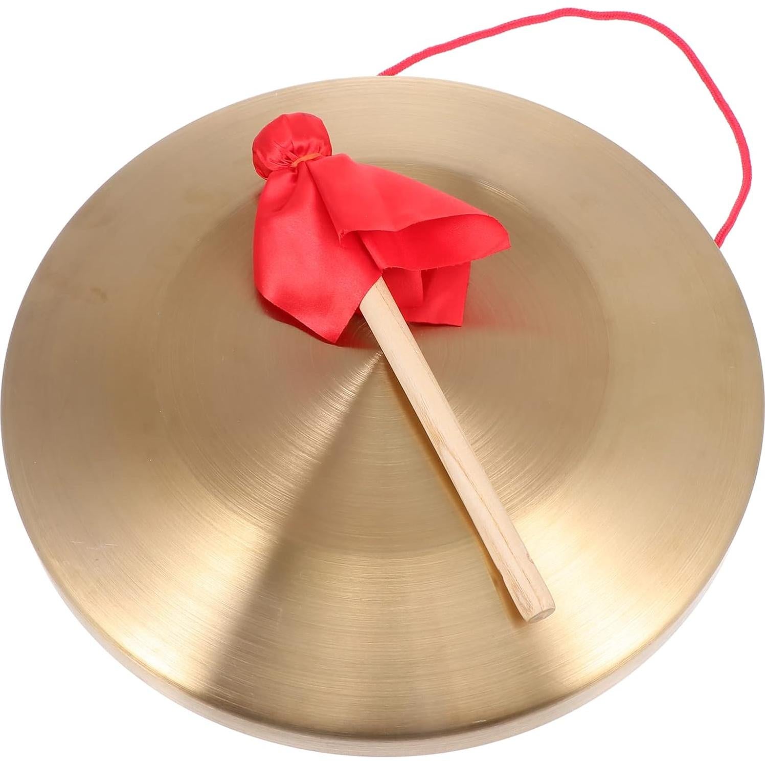 Gong de Cobre Vaguelly 22CM con Martillo y Cinta Colgar