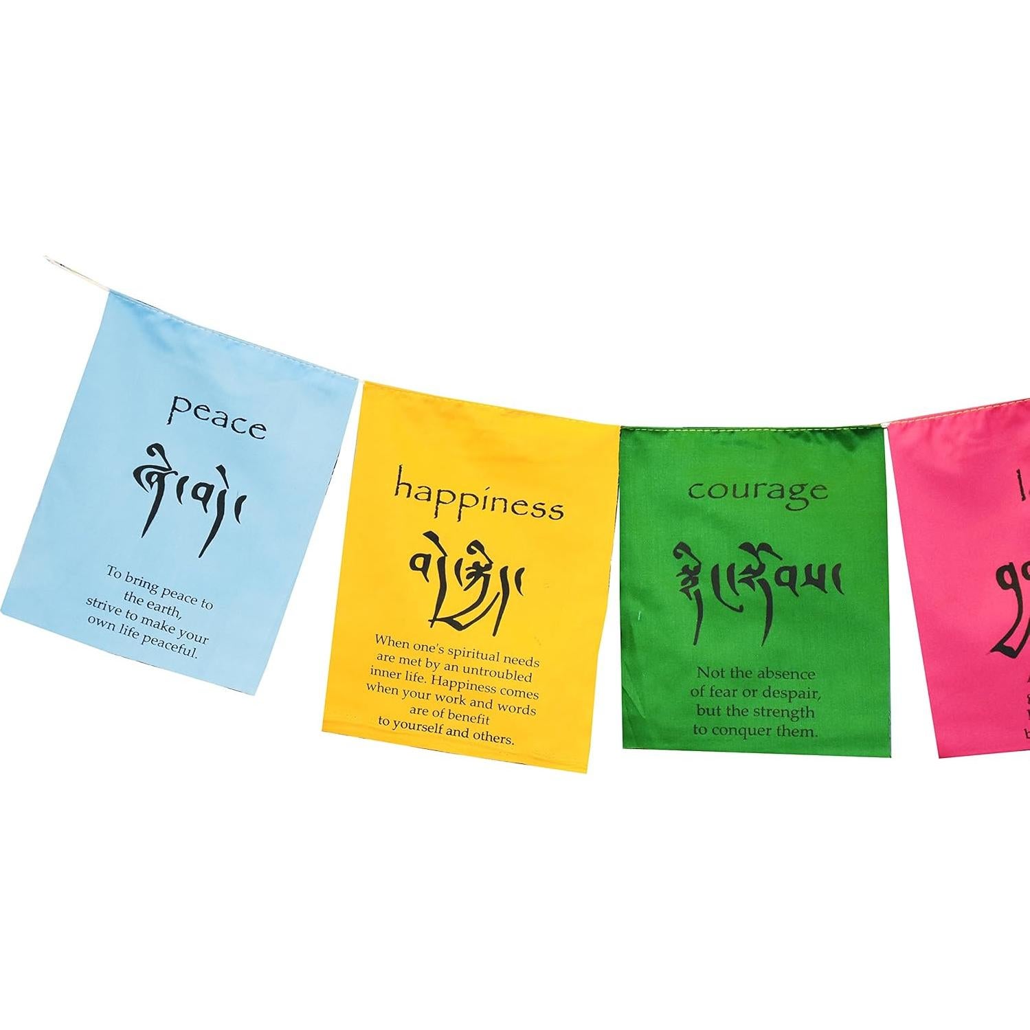 Banderas de Oración Tibetanas Grandes Mandala Crafts 1.28m