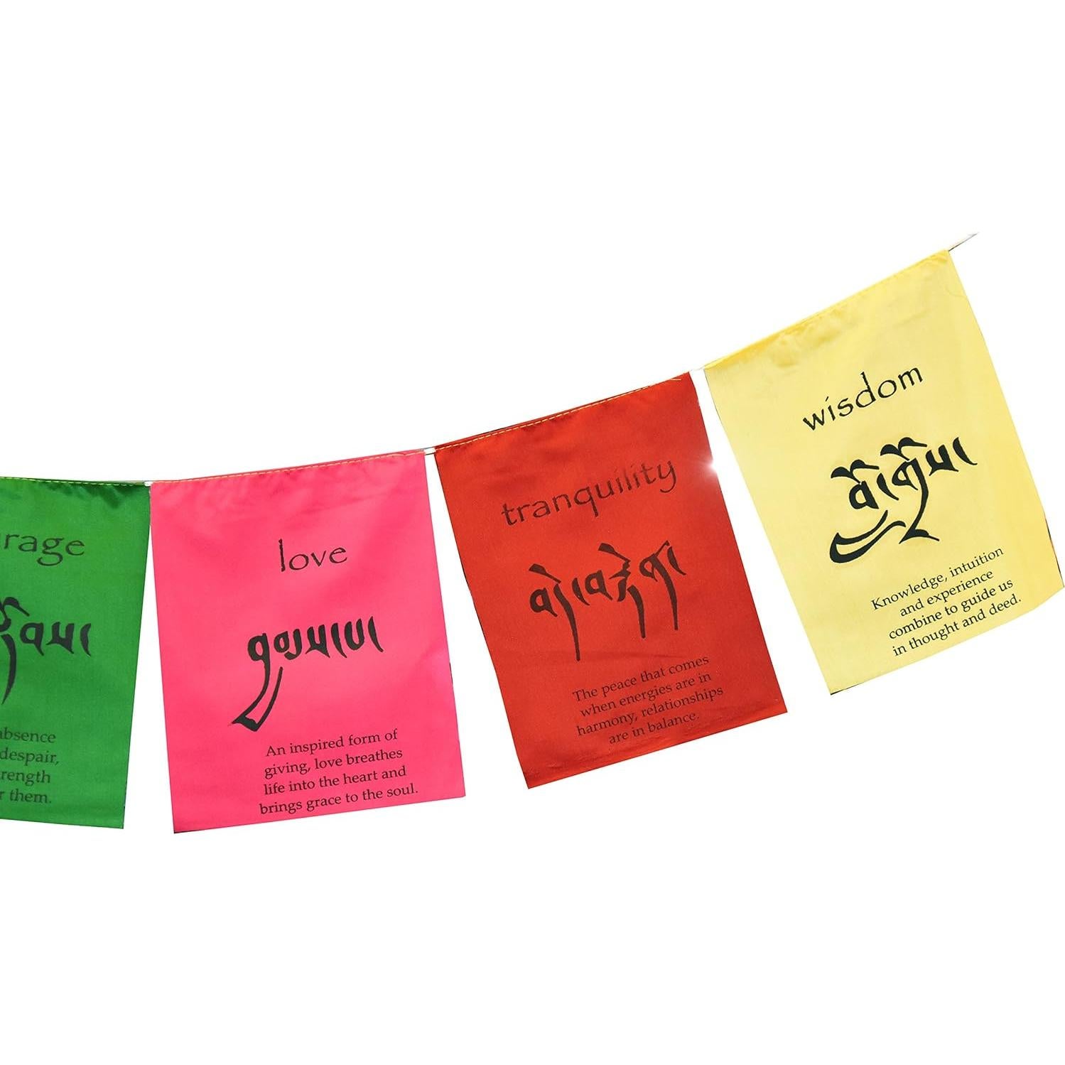 Banderas de Oración Tibetanas Grandes Mandala Crafts 1.28m