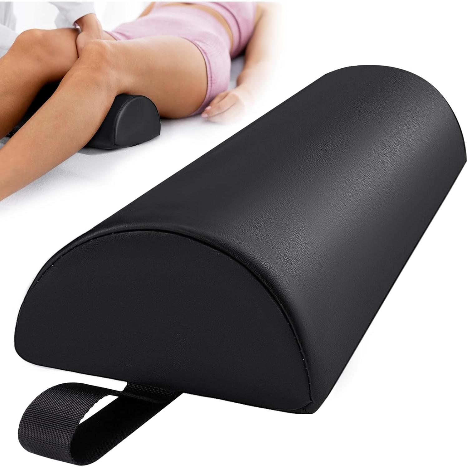 Cojín de Masaje Noverlife Media Luna 43x15cm Cuero PU