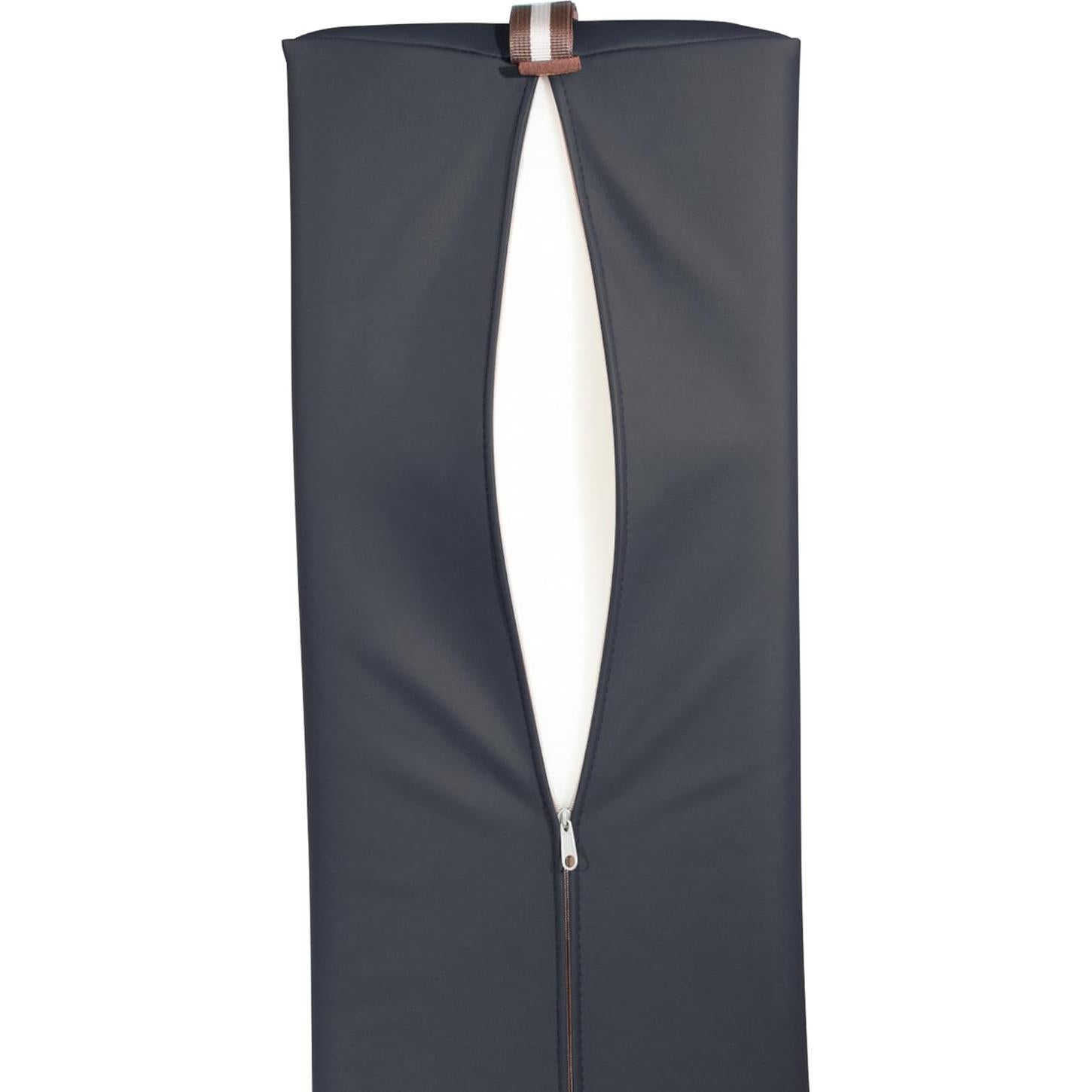 Bolster Semi-Rredondo Master Massage 68.5x31.5cm Azul Real