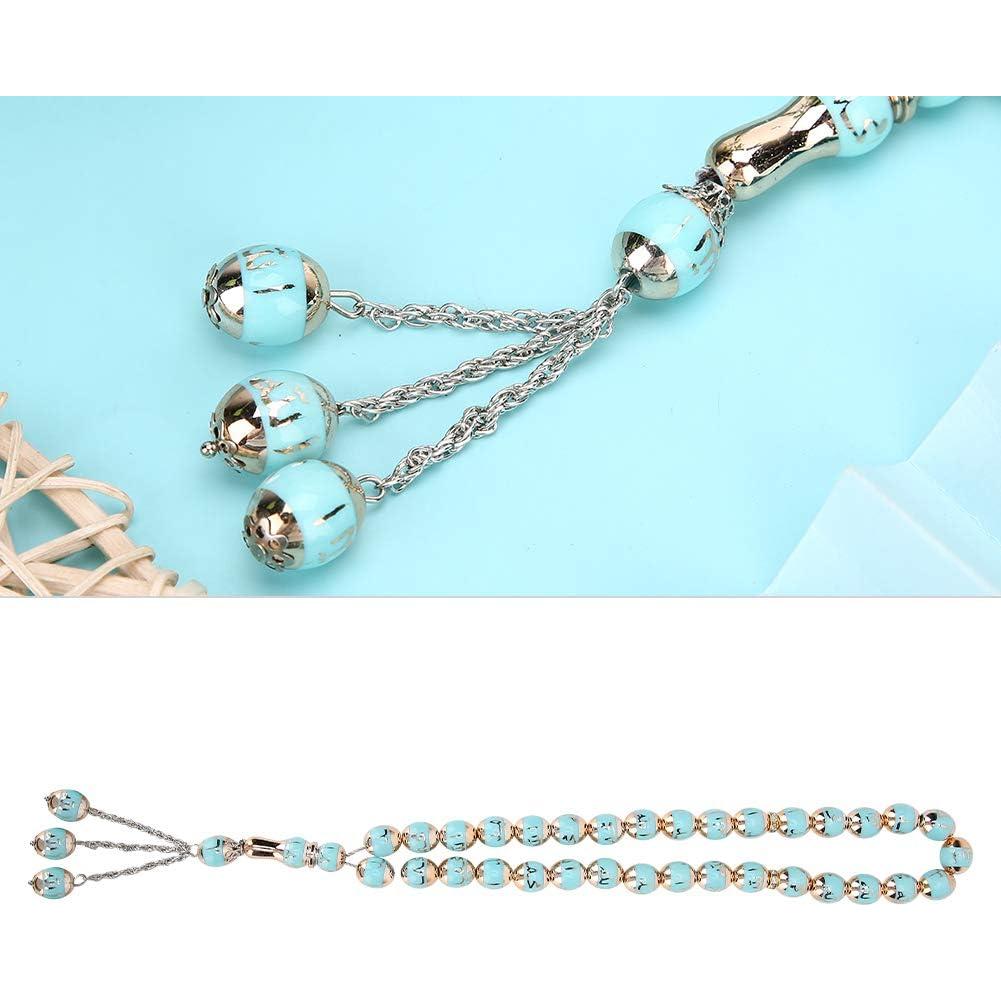 Cuentas de Oración Musulmana Garosa - Tasbih Azul 49g