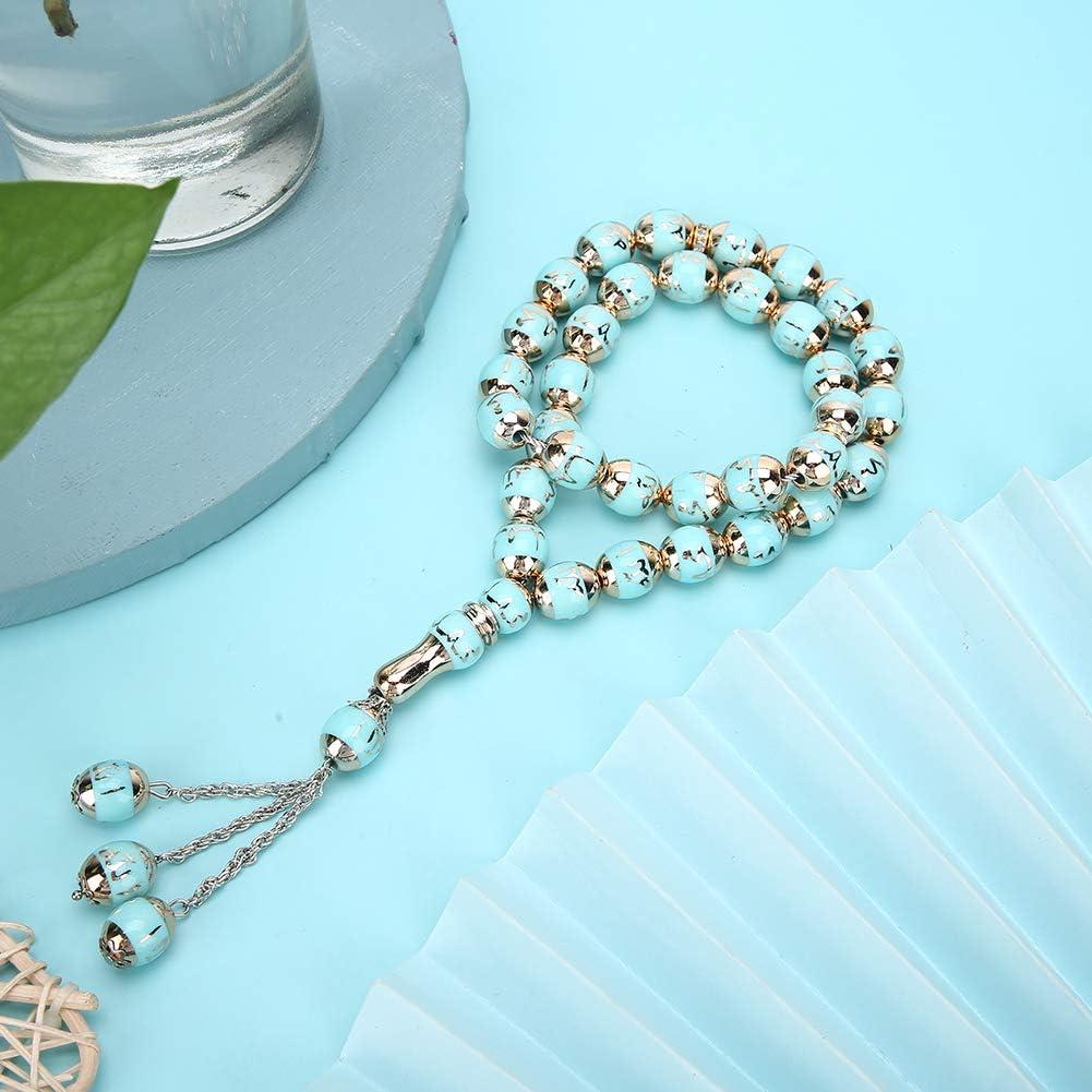 Cuentas de Oración Musulmana Garosa - Tasbih Azul 49g