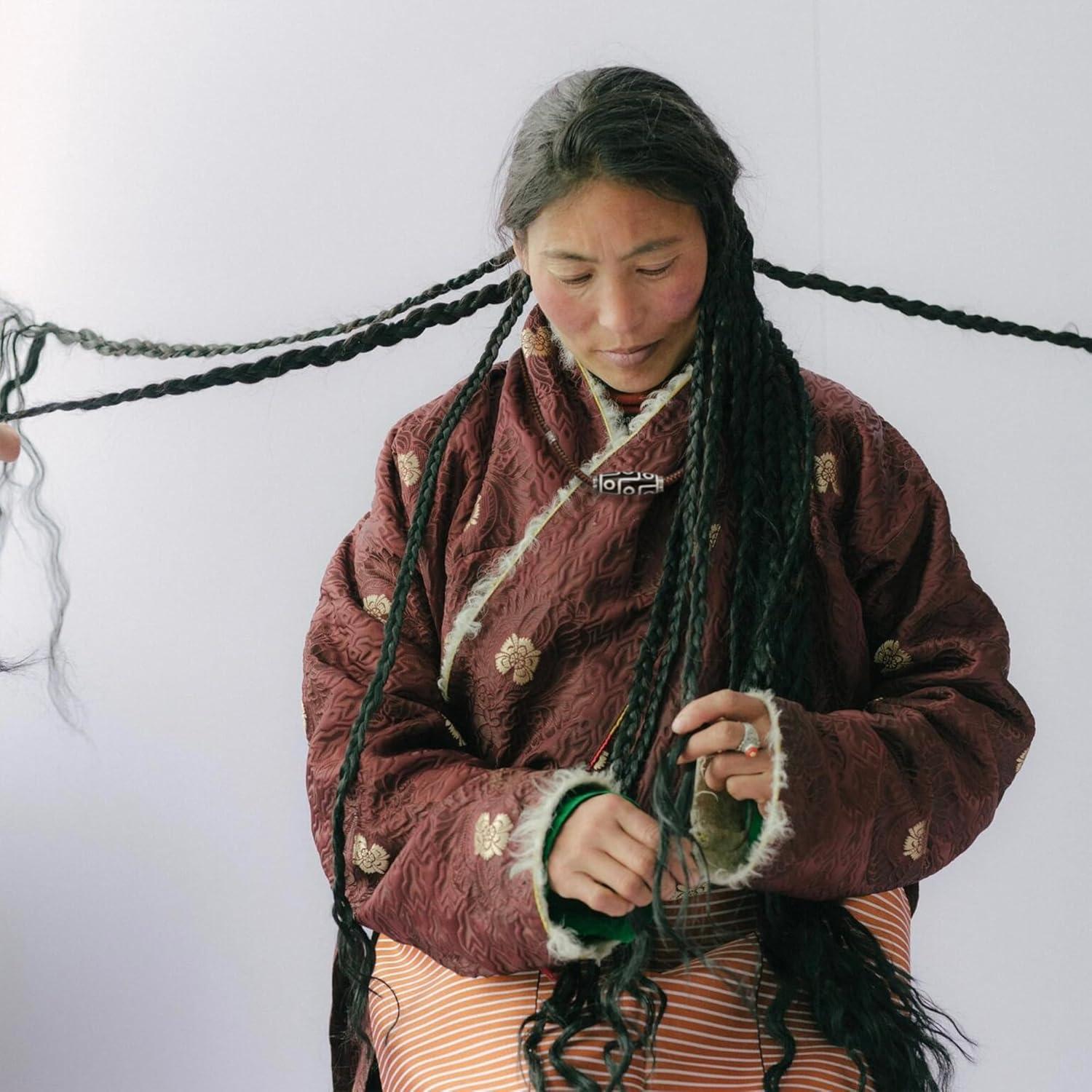 Collar de Buda Dzi Tibetano 4 cm Ajustable para Hombres y Mujeres