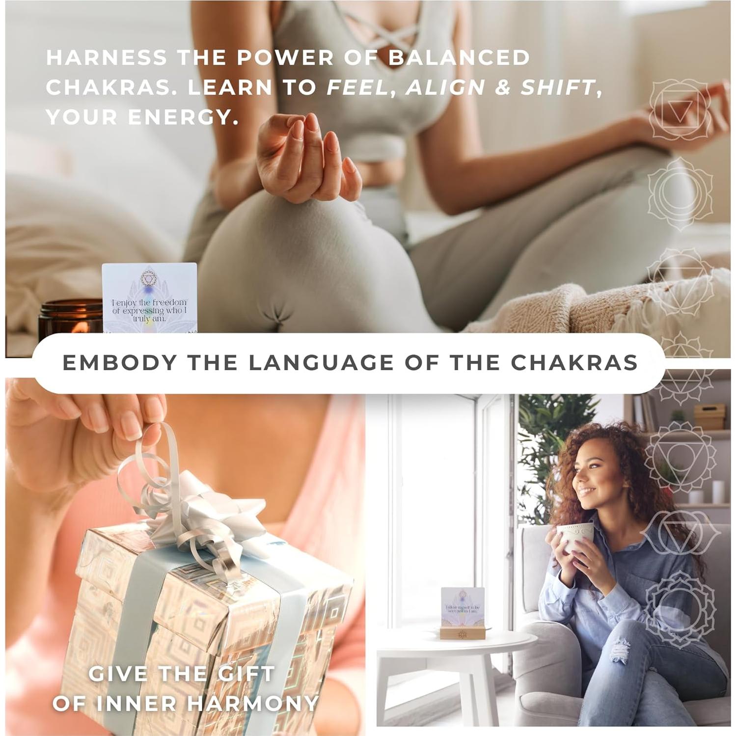 Aura Chakra Deck - 57 Tarjetas de Meditación y Mindfulness