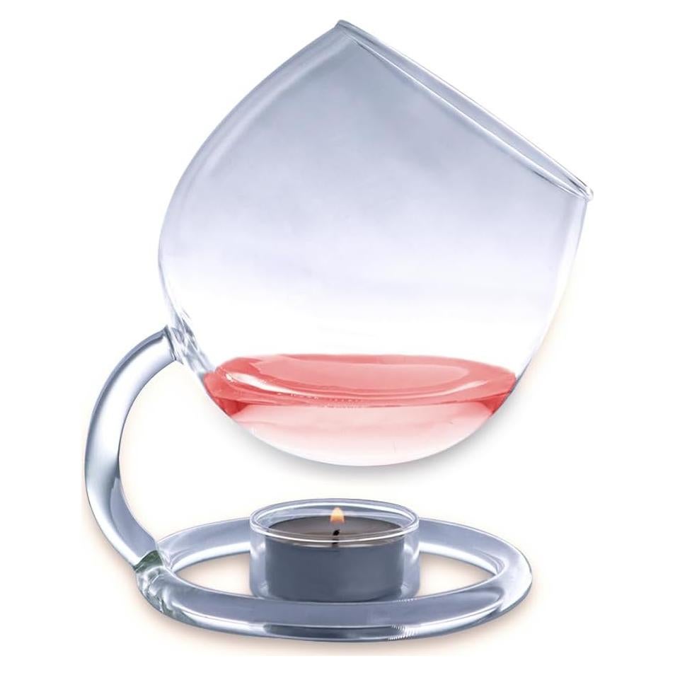 Difusor de Aceite de Vidrio Ebsem Sermo, 295ml, Redondo