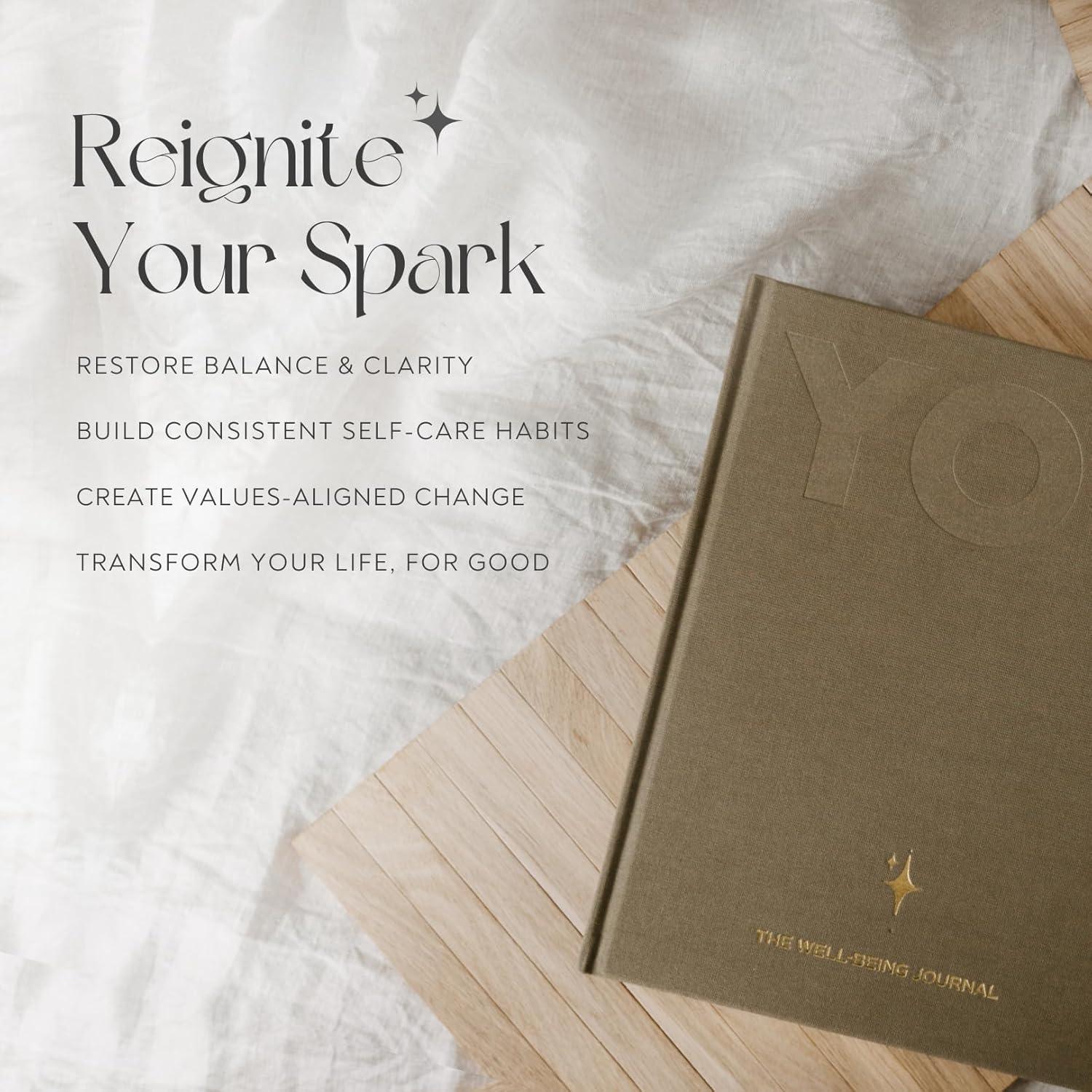 Diario de Bienestar Olive Page - Cuidado Personal 6 Meses