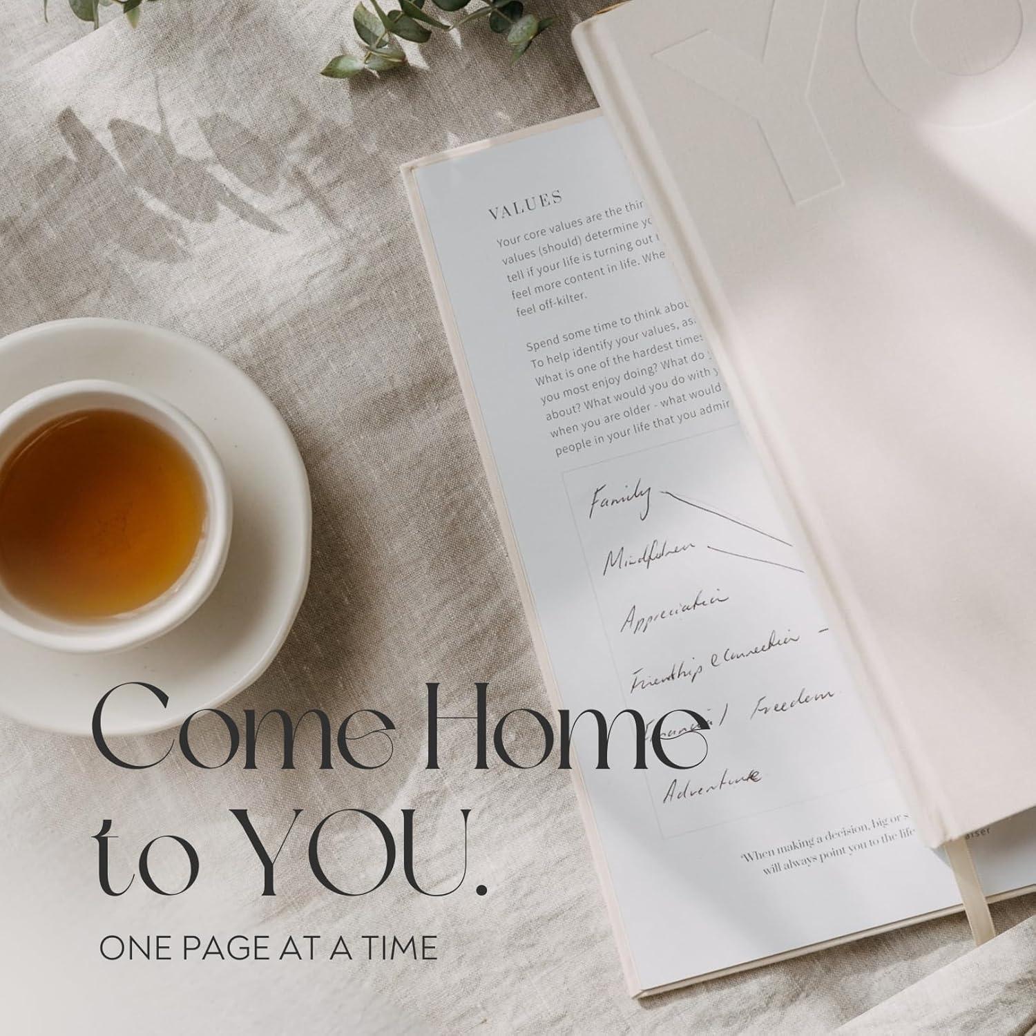 Diario de Bienestar Olive Page - Cuidado Personal 6 Meses