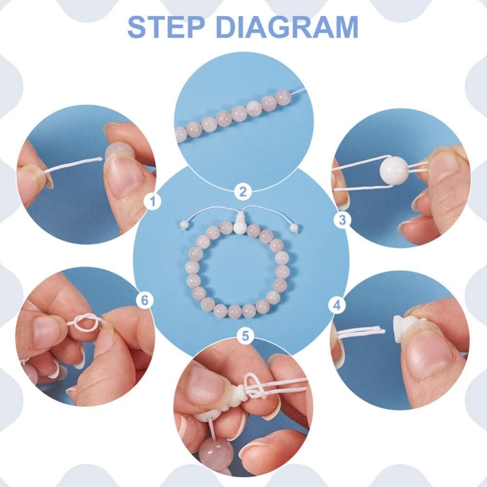 12 Juegos de Perlas Guru de Piedra Natural EEE ELECRELIVE 10mm