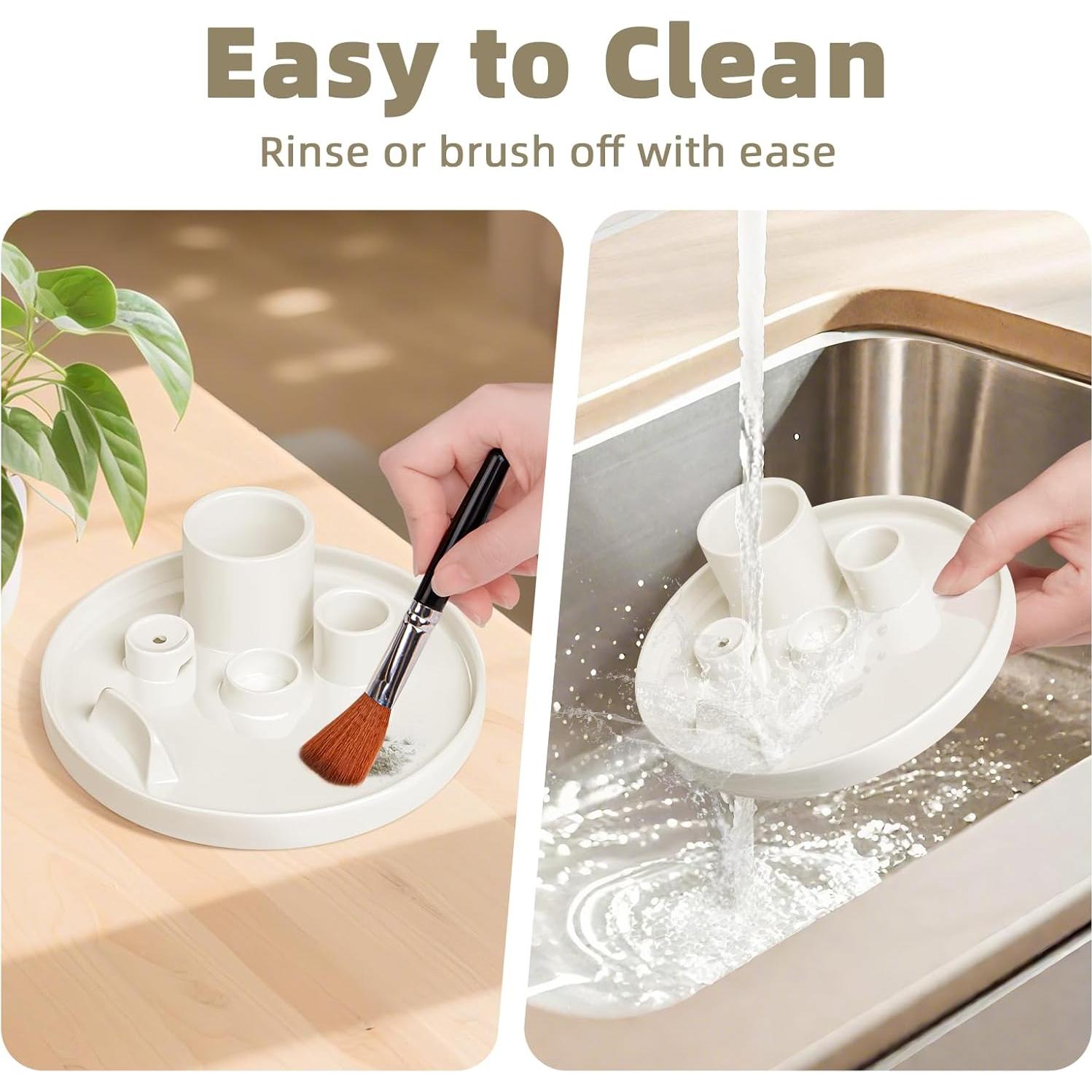 Quemador de Incienso Cerámico WhiteRhino 6 en 1 para Meditación