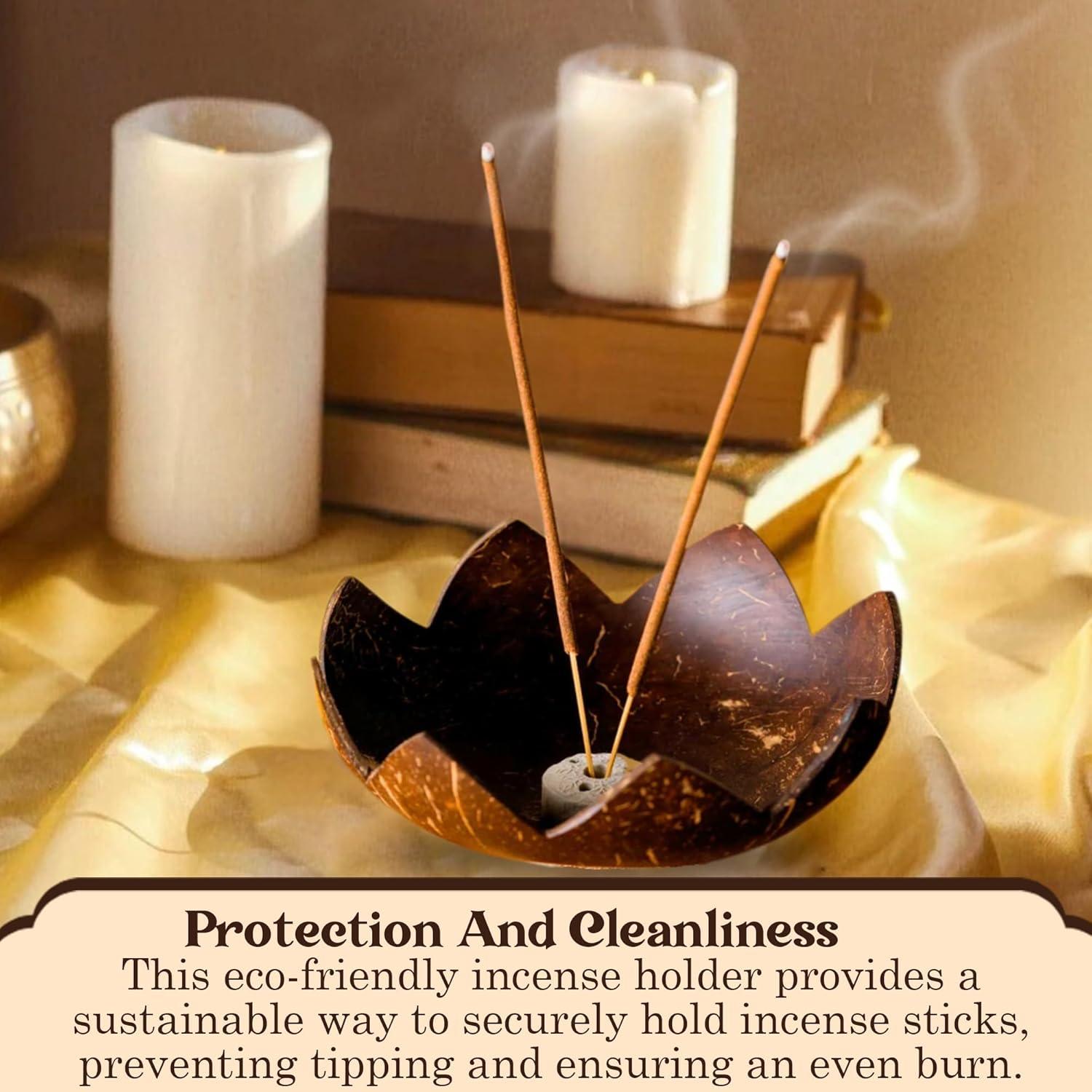 Soporte de Incienso Ecológico HOME INFINIX Loto 14.48 cm