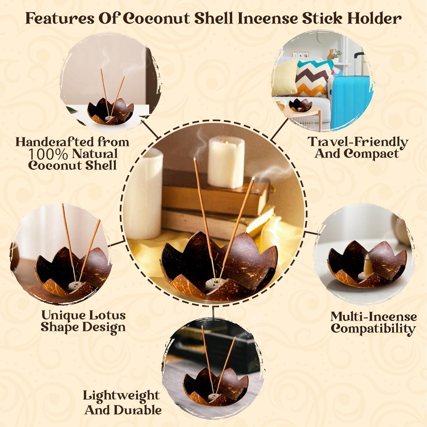 Soporte de Incienso Ecológico HOME INFINIX Loto 14.48 cm