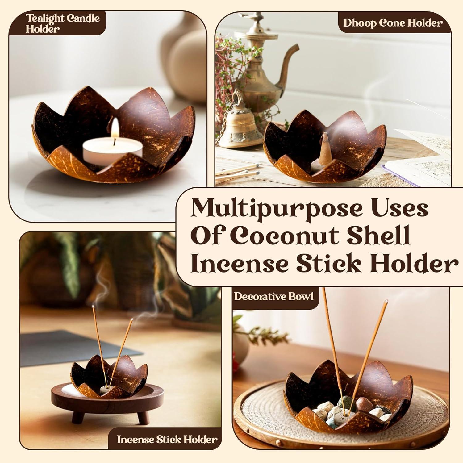 Soporte de Incienso Ecológico HOME INFINIX Loto 14.48 cm