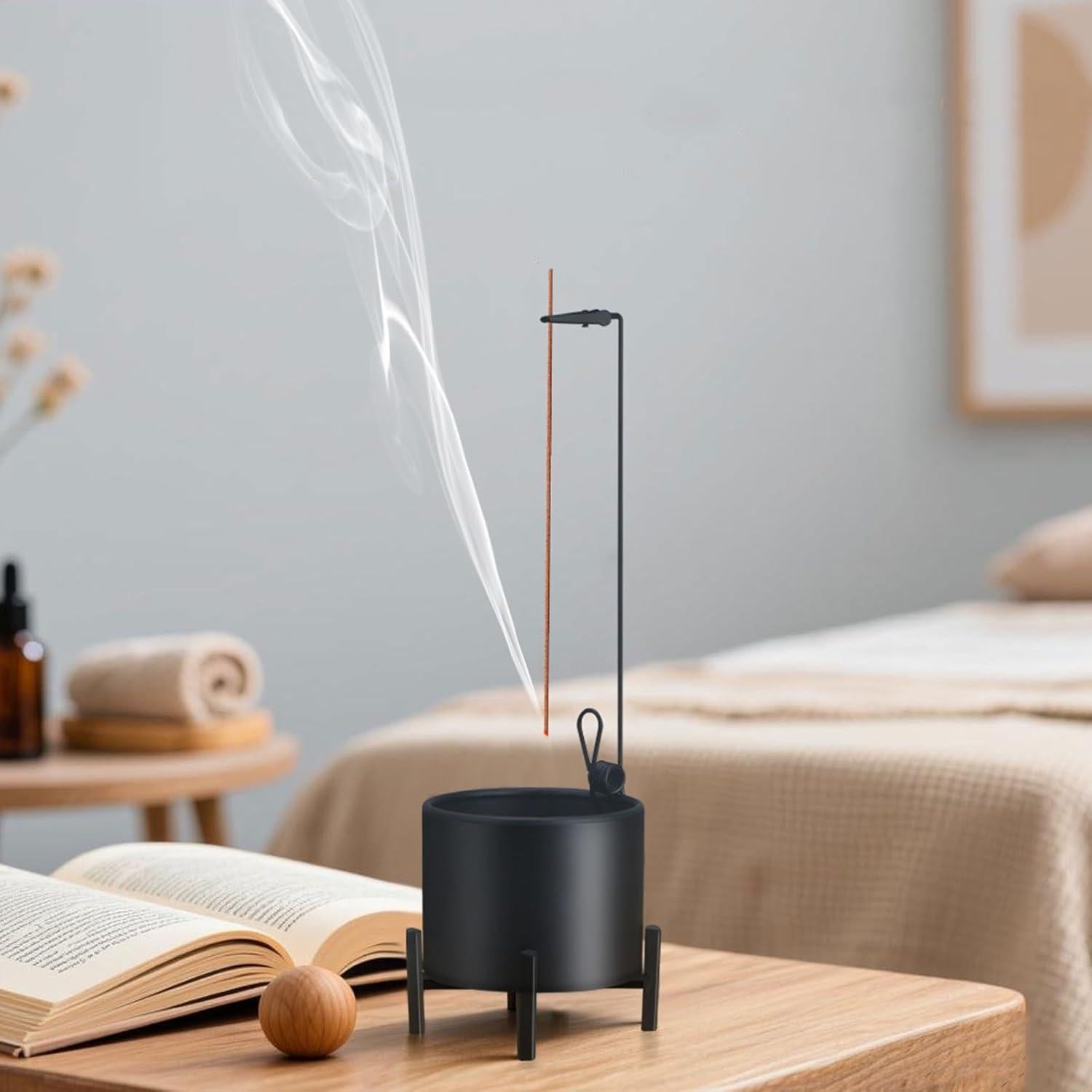 Paquete de 2 Soportes de Incienso Metal Genérico 300g Antideslizante