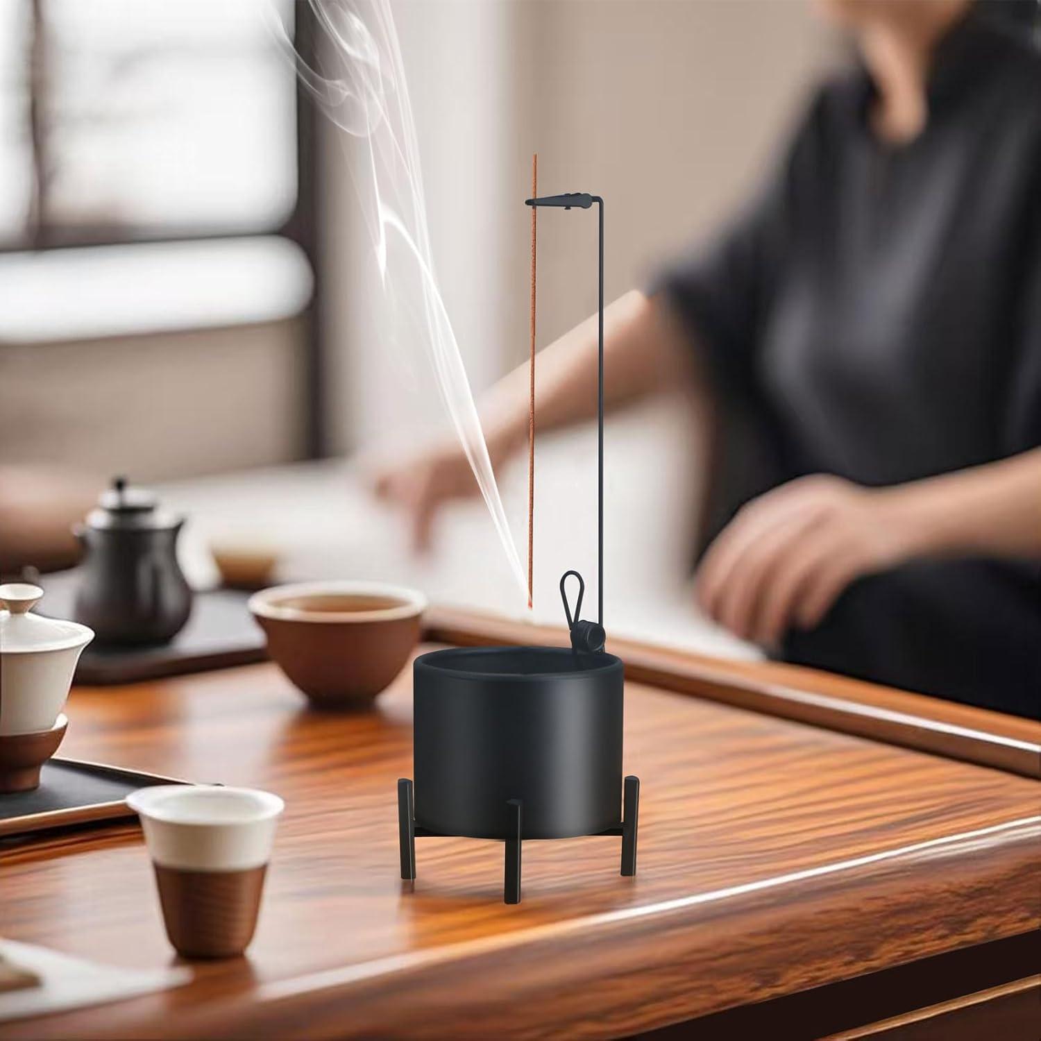 Paquete de 2 Soportes de Incienso Metal Genérico 300g Antideslizante