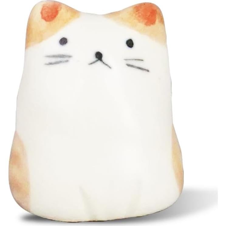 Soporte de Incienso Cerámica COTONOHA Gato de Flor Pequeña