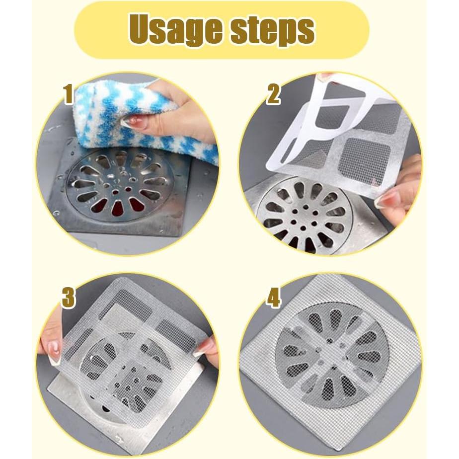 Pegatinas desechables para desagües de cabello Genérico 10PCS