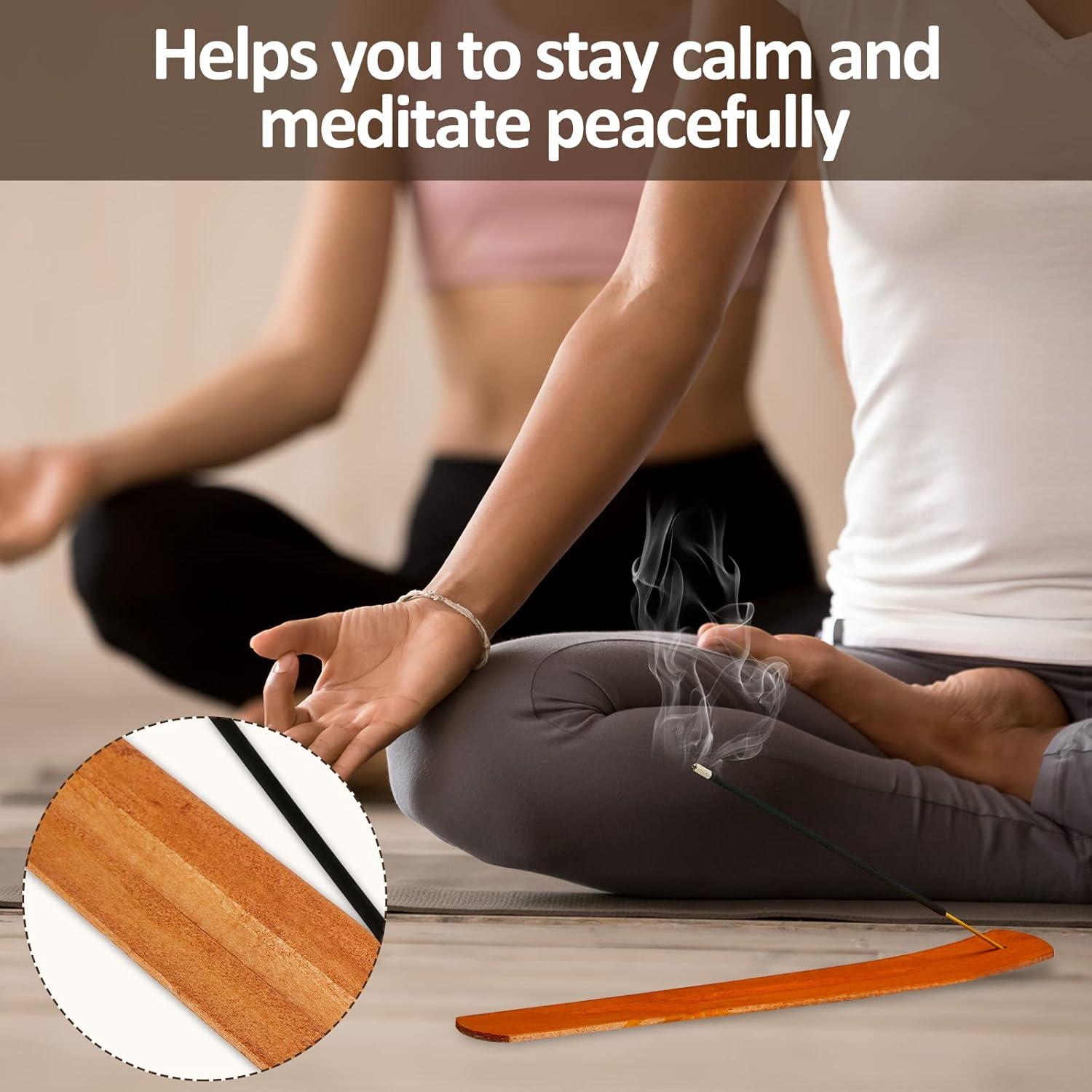 Soporte de Incienso de Madera Cunhill - 24 Piezas 24x3.4cm