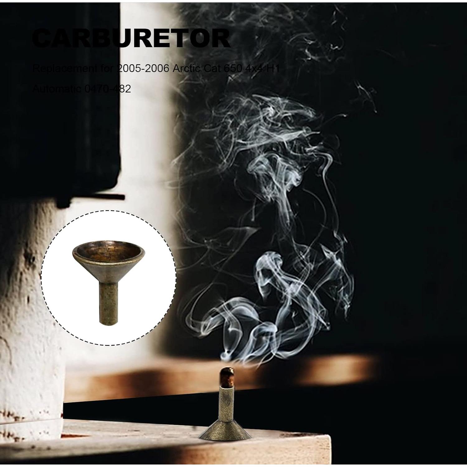 50 Bandejas de Incienso de Metal EATAKWARD Doradas 2.08cm