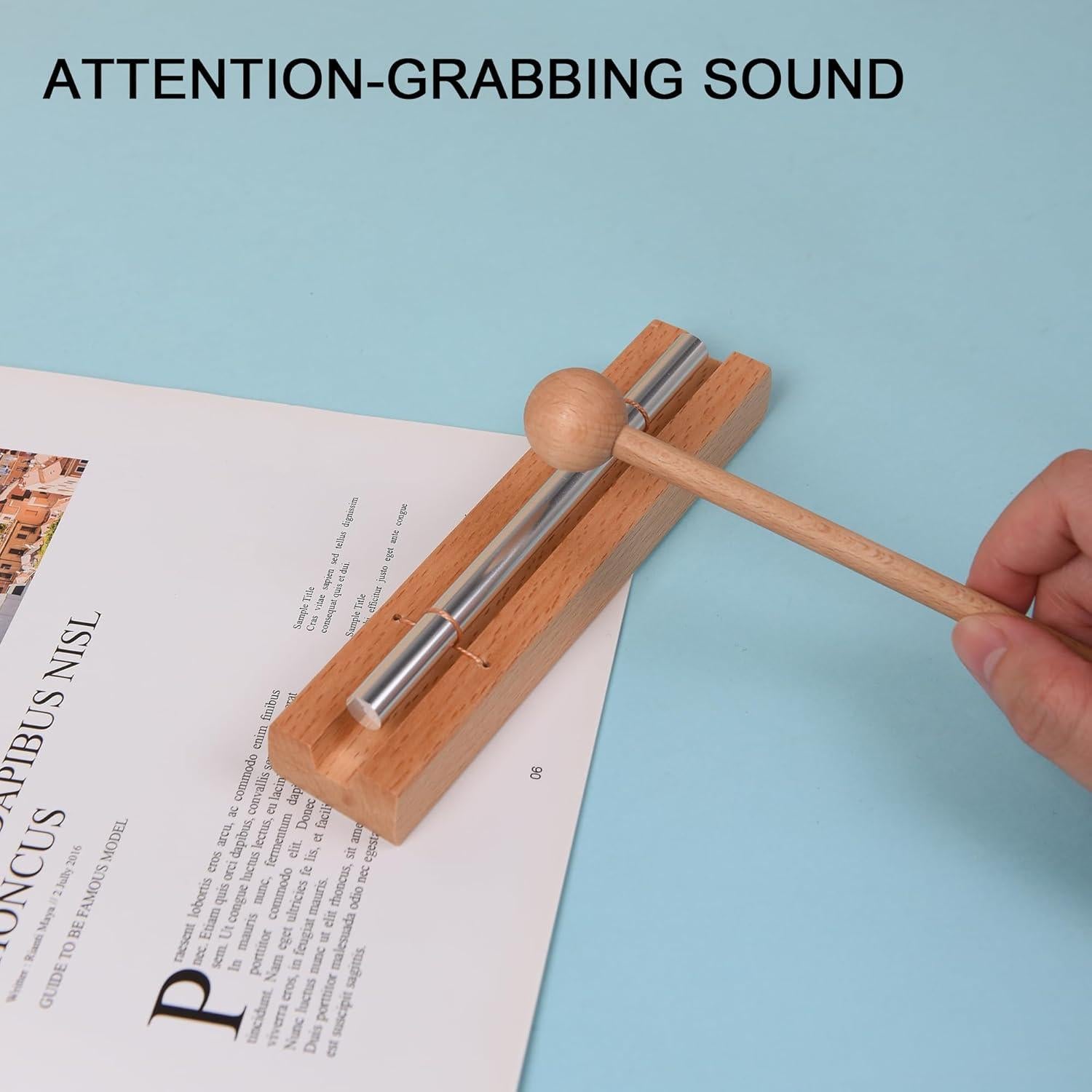 Paquete de 2 Campanas Zen HILAZA para Meditación y Aula