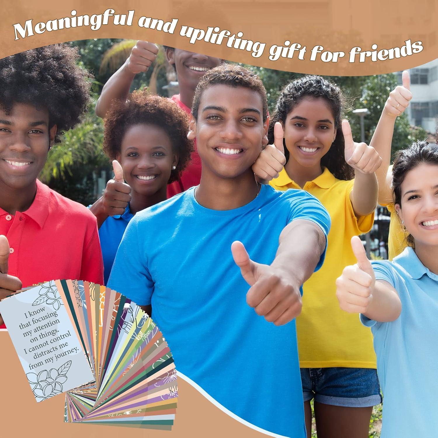 Tarjetas de Afirmación Positiva Panelee 240 Piezas Flor