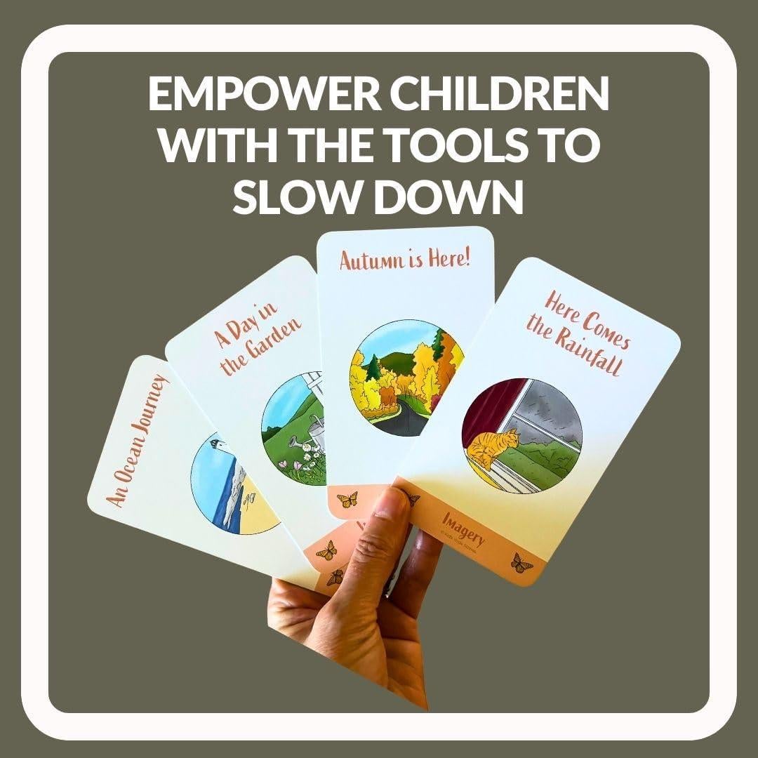 Tarjetas de Mindfulness para Niños - Historias de Yoga - 45 Ejercicios