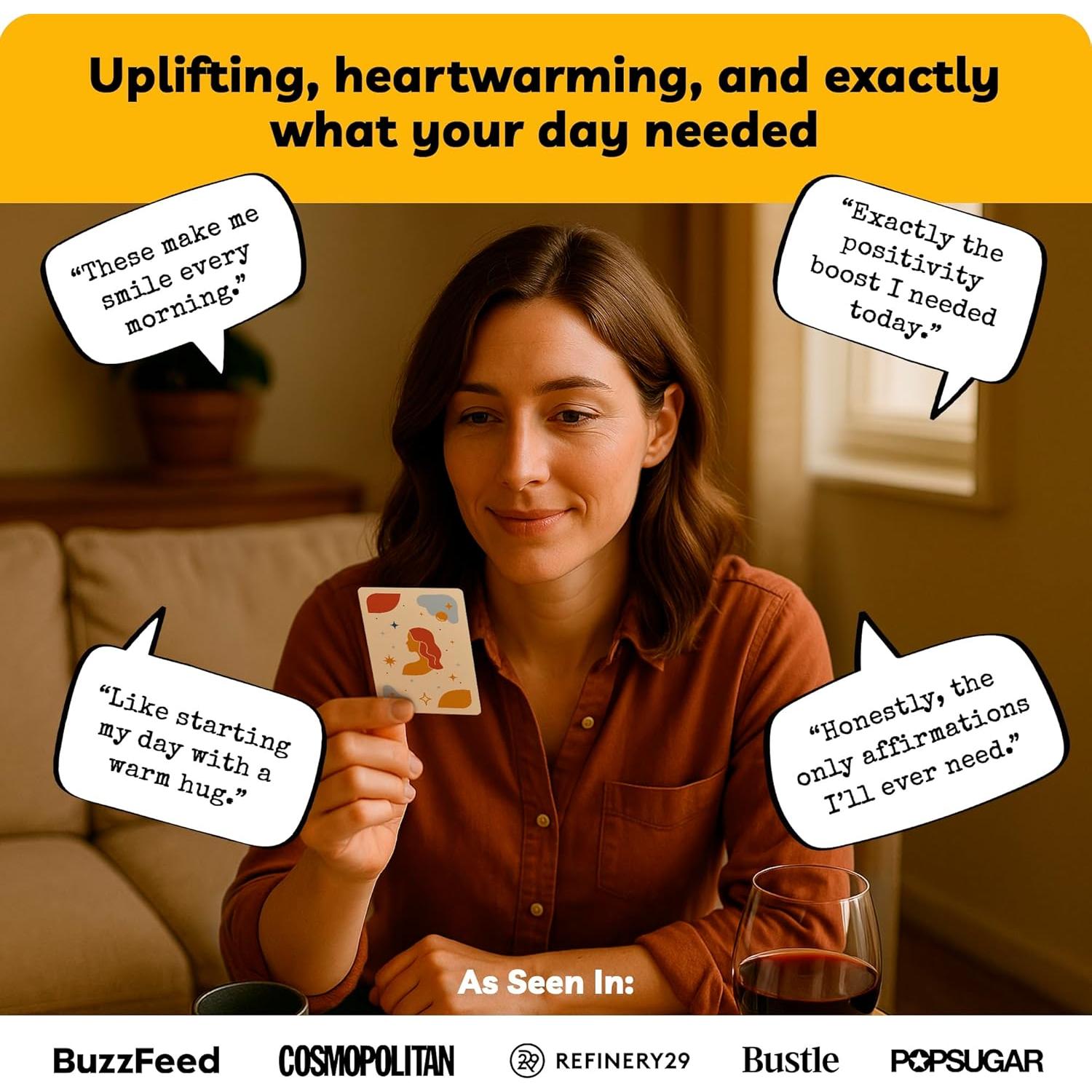 Tarjetas de Afirmación Papel Plan - 52 Tarjetas Inspiradoras