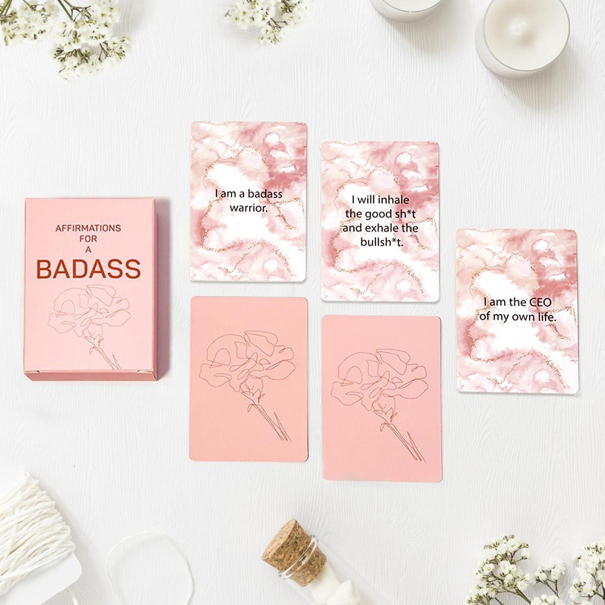 60 Tarjetas de Afirmación Gejoyse para Mujeres Inspiradoras