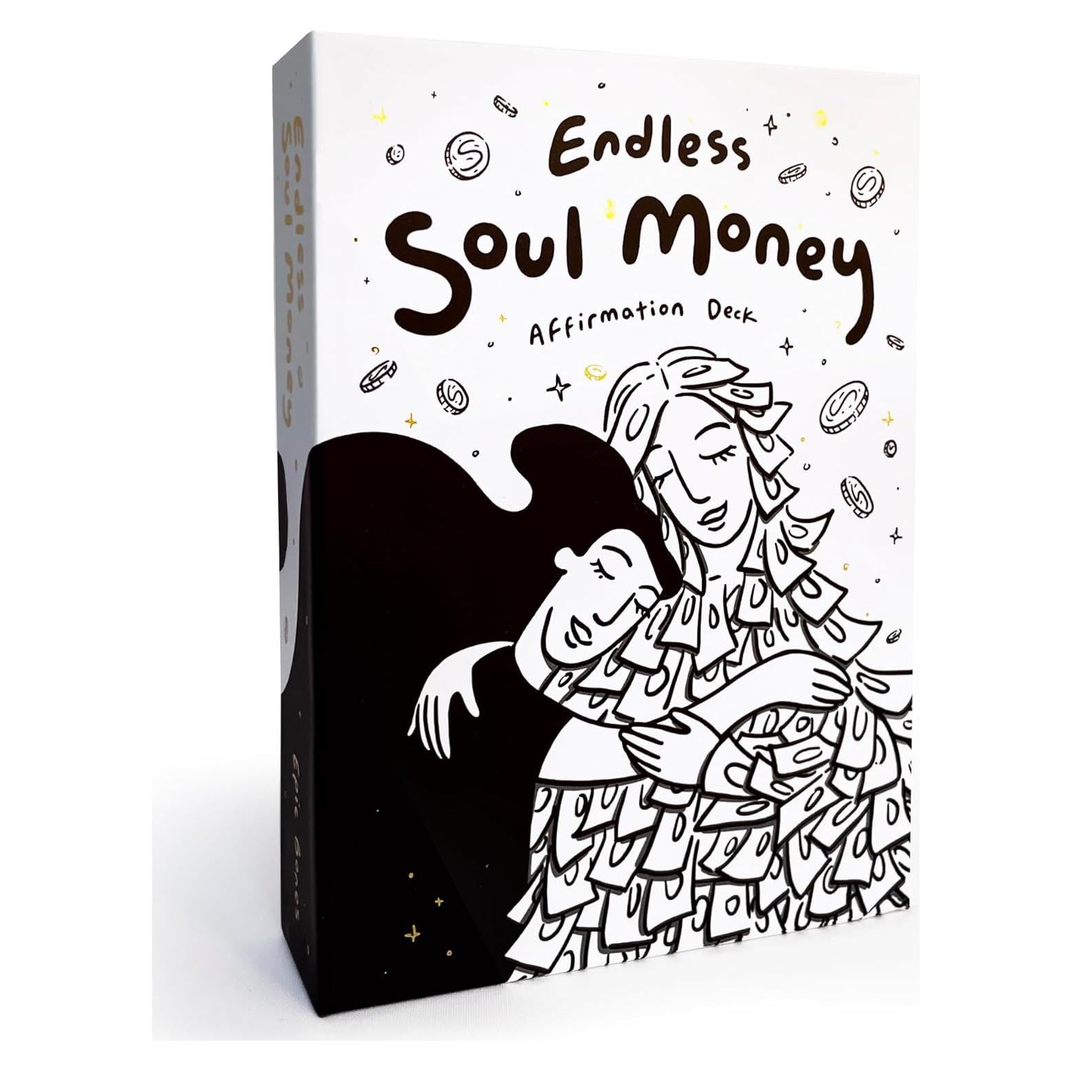 Cartas Oráculo de Dinero Epic Bones - Afirmaciones de Abundancia